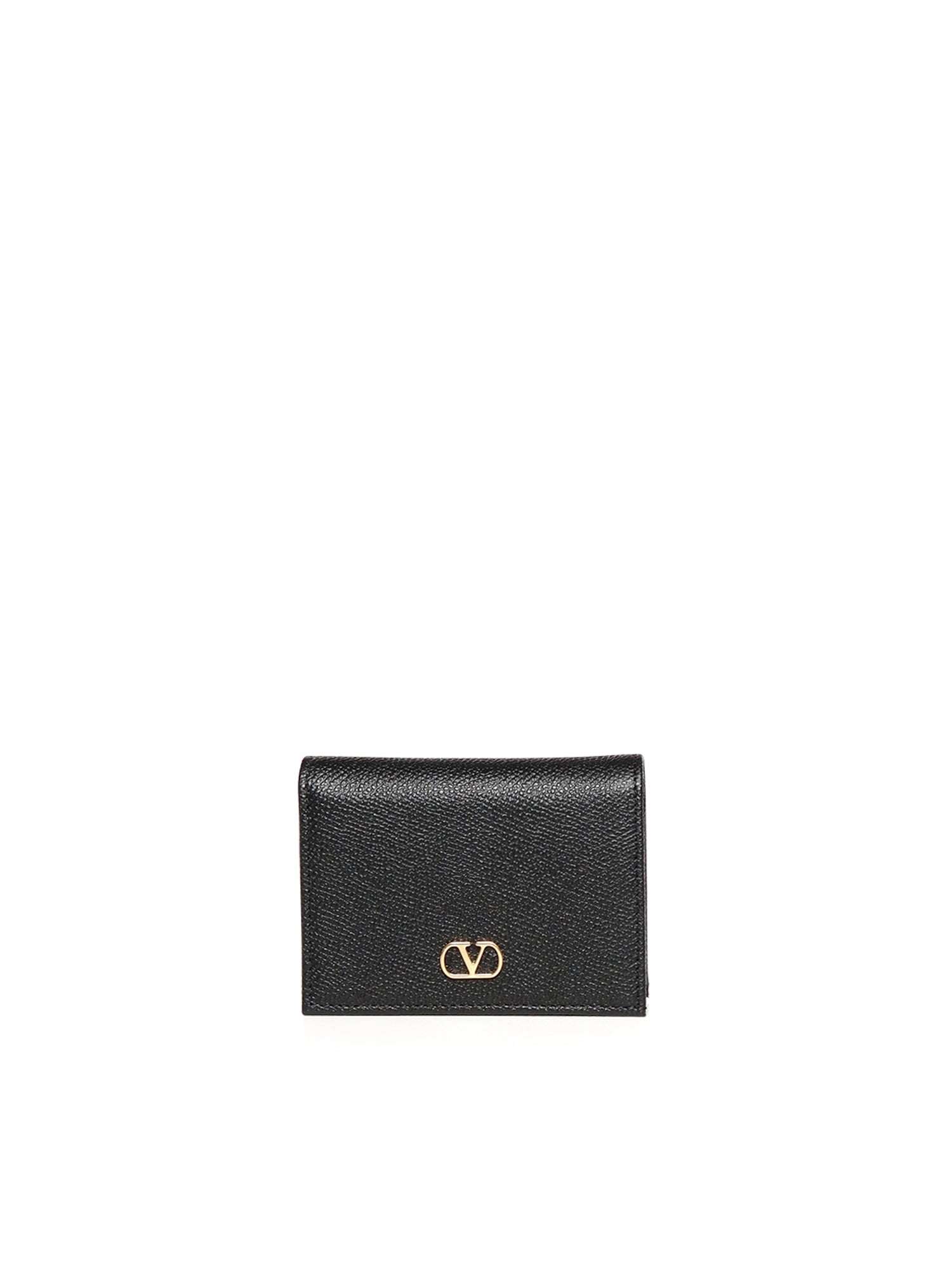 Valentino Garavani Wallets Black Calfskin