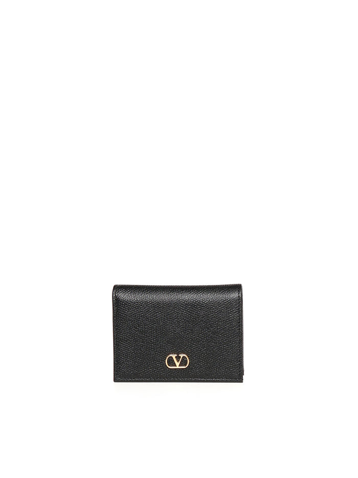 Valentino Garavani Wallets Black Calfskin