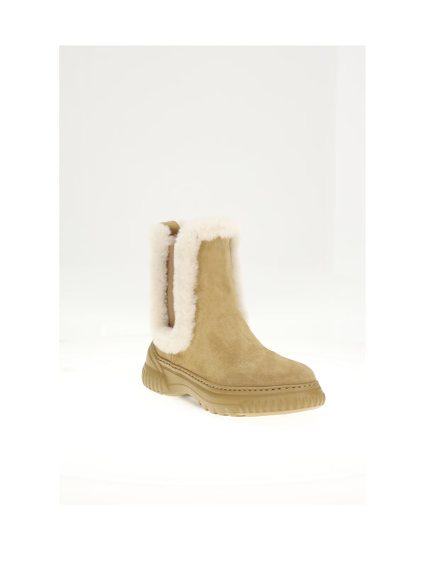 Boots Chestnut Calf Leather