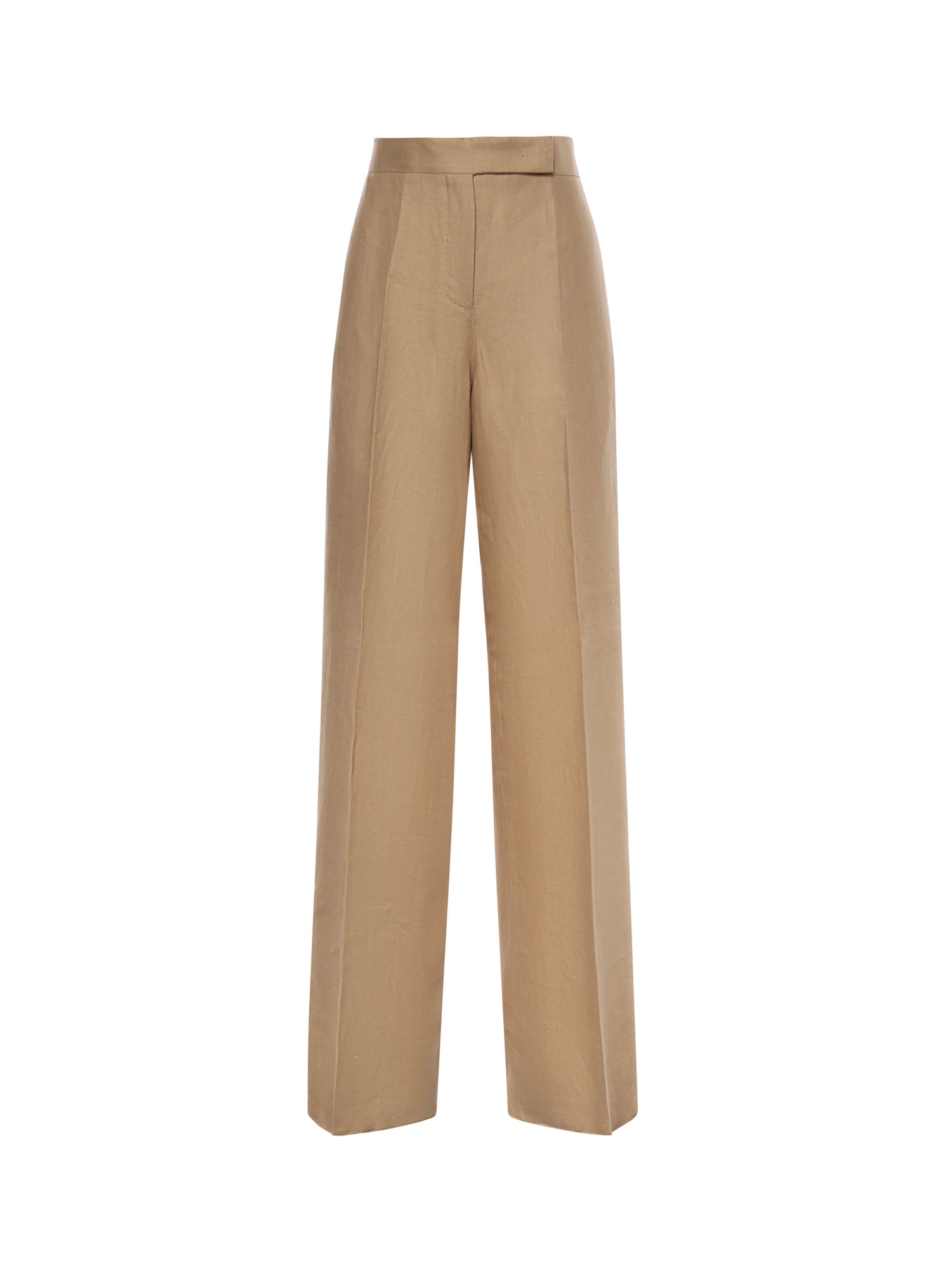 Max Mara Rtw Camel Esterno Lino