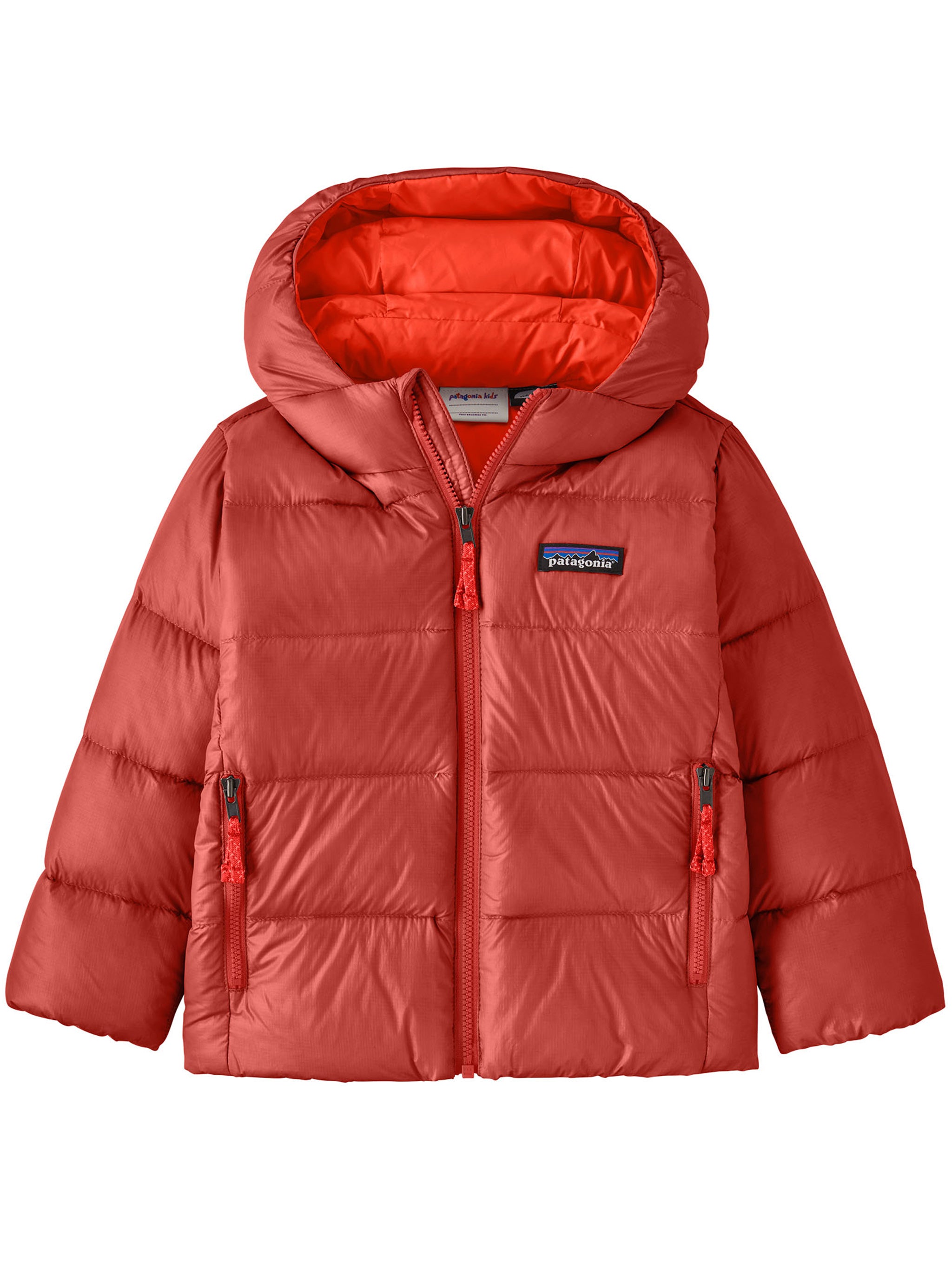 Hi-Loft Down Sweater Hoody Red Piumino