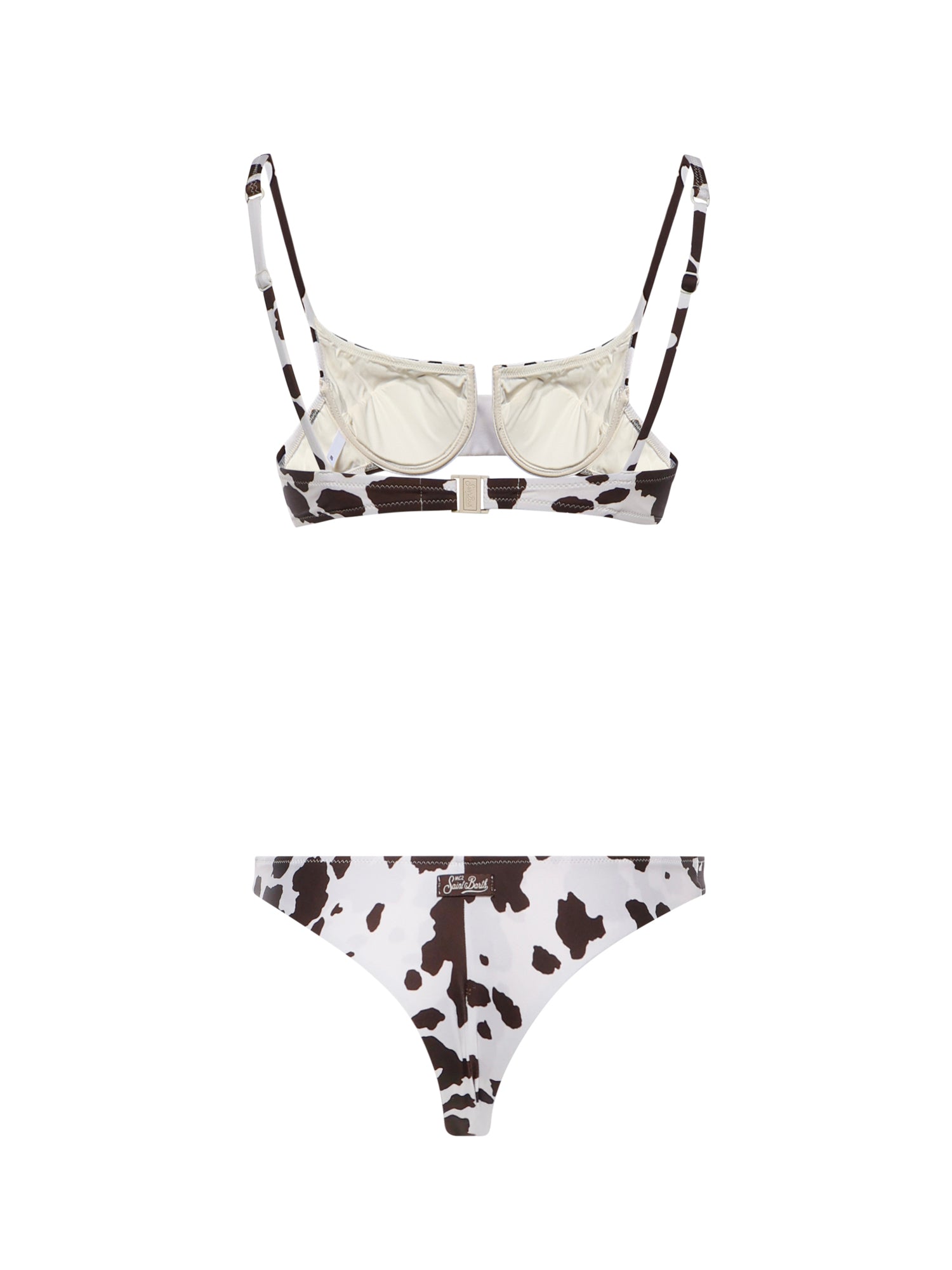 Mc2 Saint Barth Sea Clothing White/brown Pa Ea