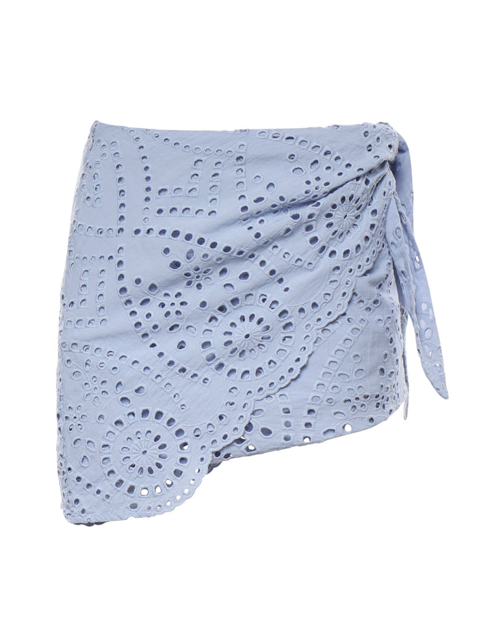 Mc2 Saint Barth Skirts Light Blue