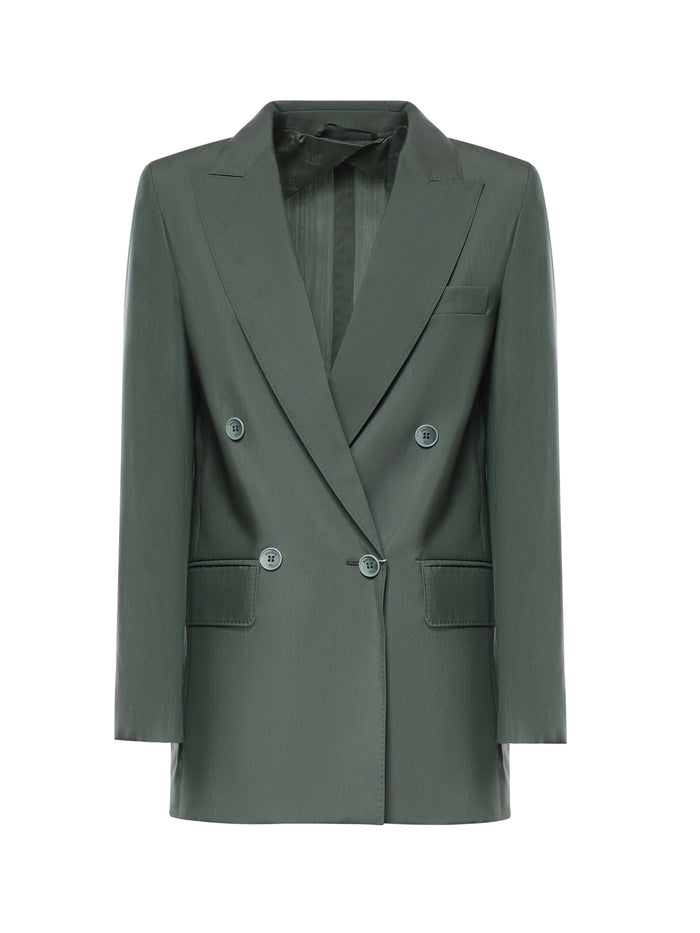 Max Mara Jackets Dark Green Lana Vergine Ovis Aries