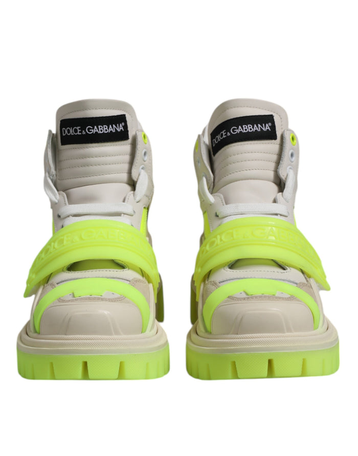 Dolce & Gabbana 95% Calf Leather sneaker in white
