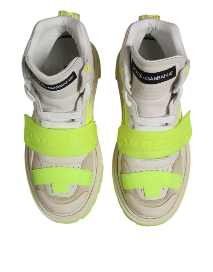 Dolce & Gabbana 95% Calf Leather sneaker in white — view 2
