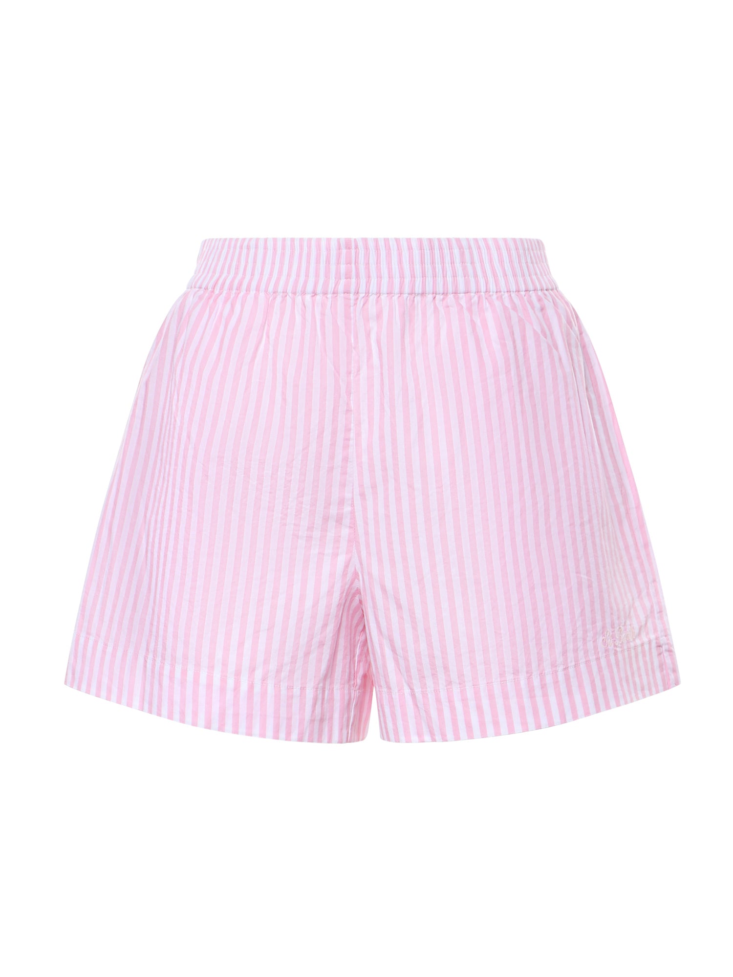 Mc2 Saint Barth Shorts Pink/white