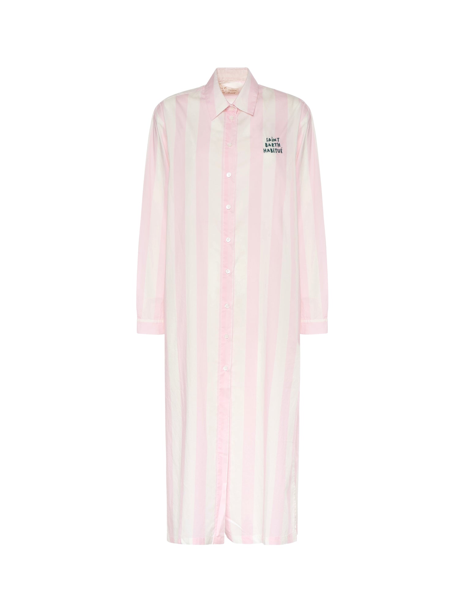 Mc2 Saint Barth Dresses Pink/white