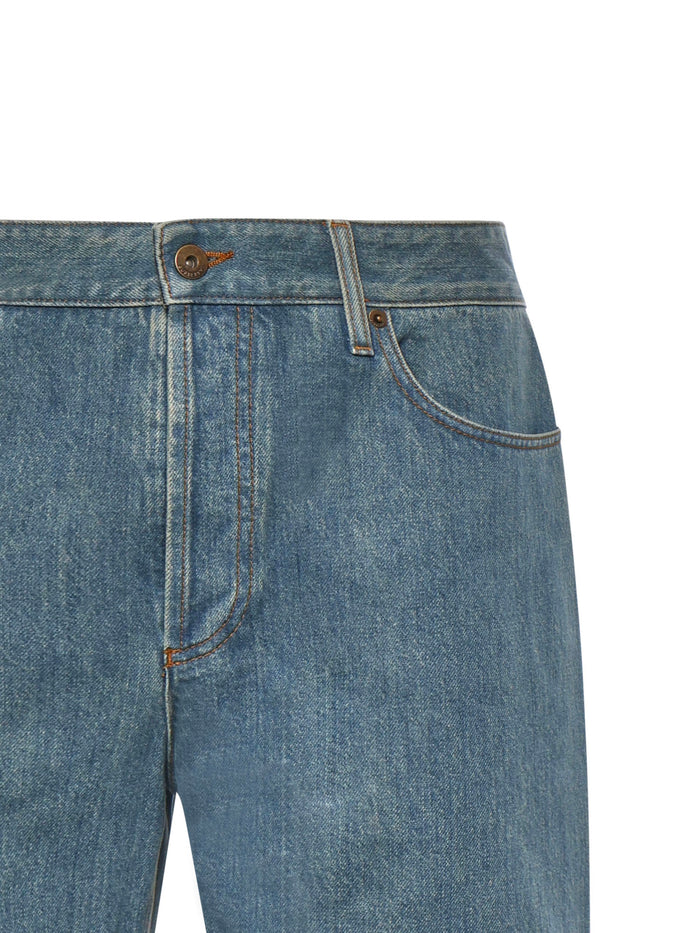 Burberry Jeans Mid Blue Cotton