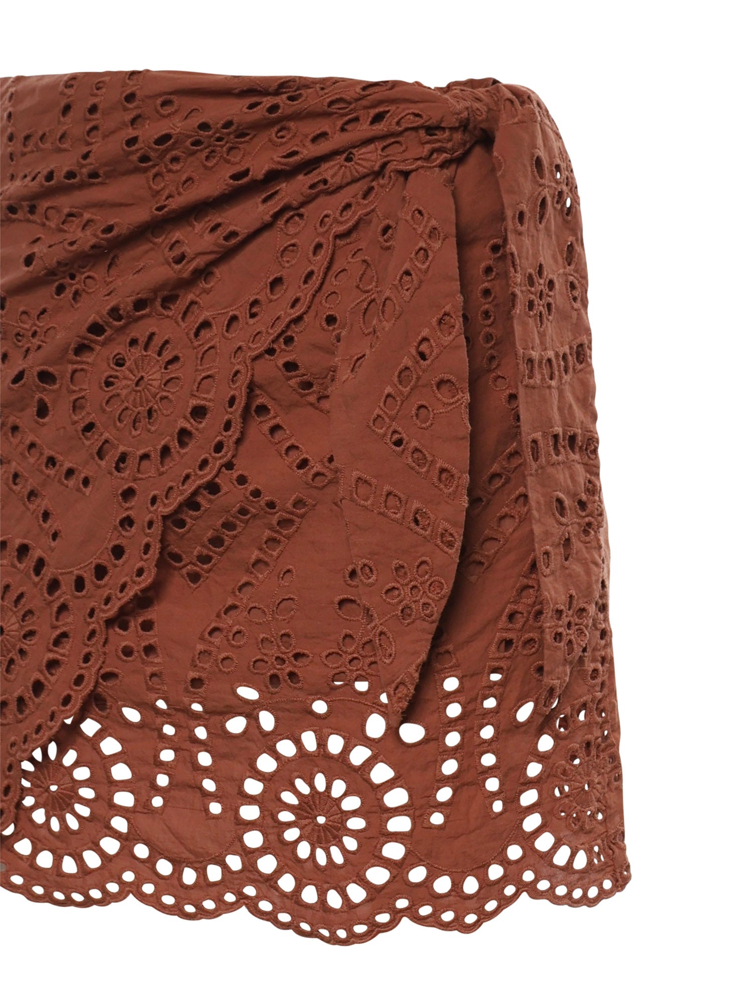 Mc2 Saint Barth Skirts Brown