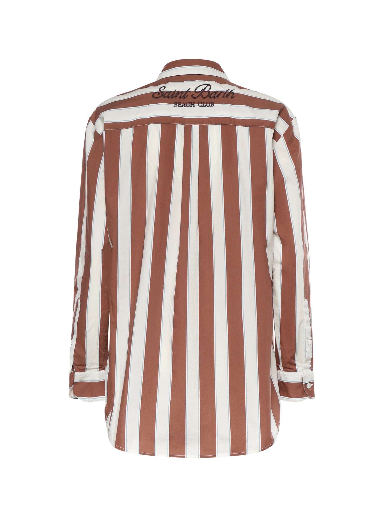 Mc2 Saint Barth Shirts White/brown