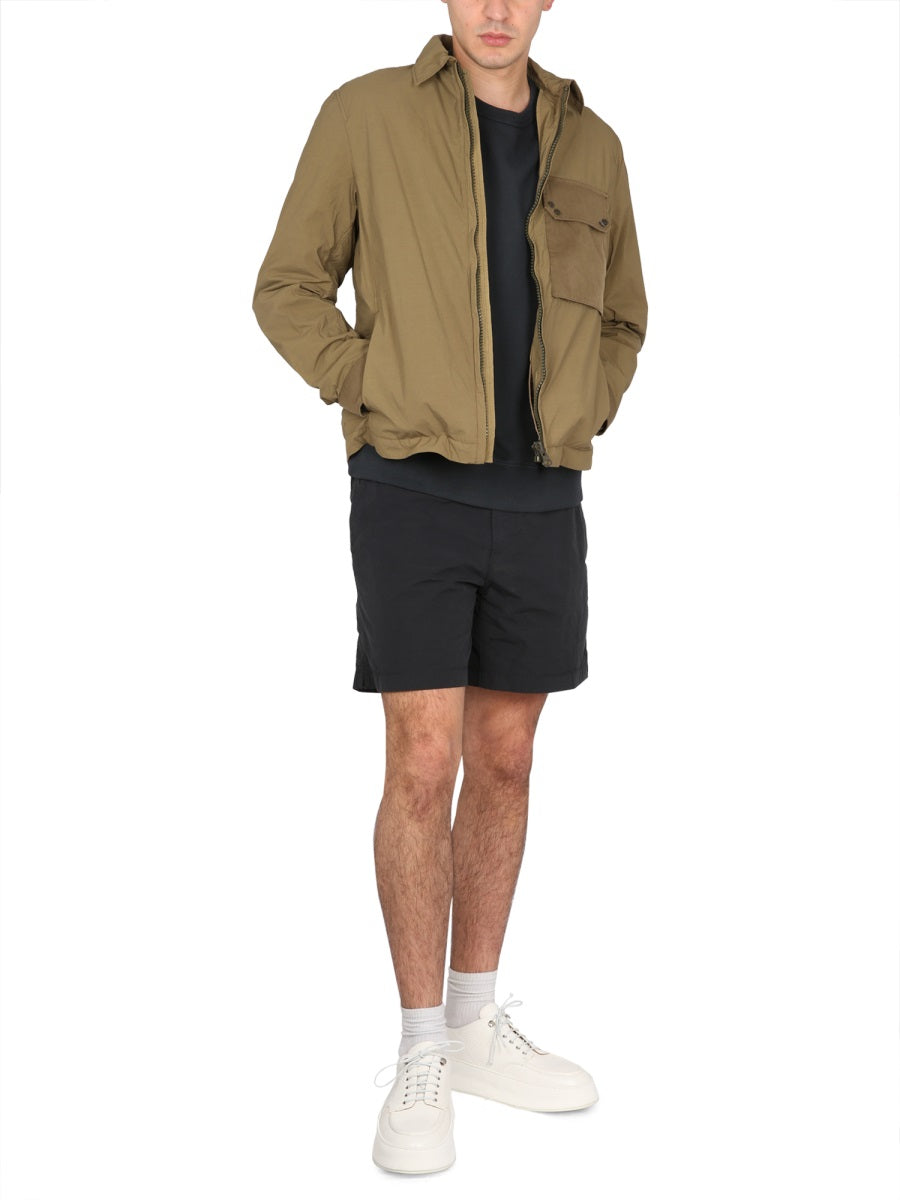 Mid Layer Jacket Brown Polyamide
