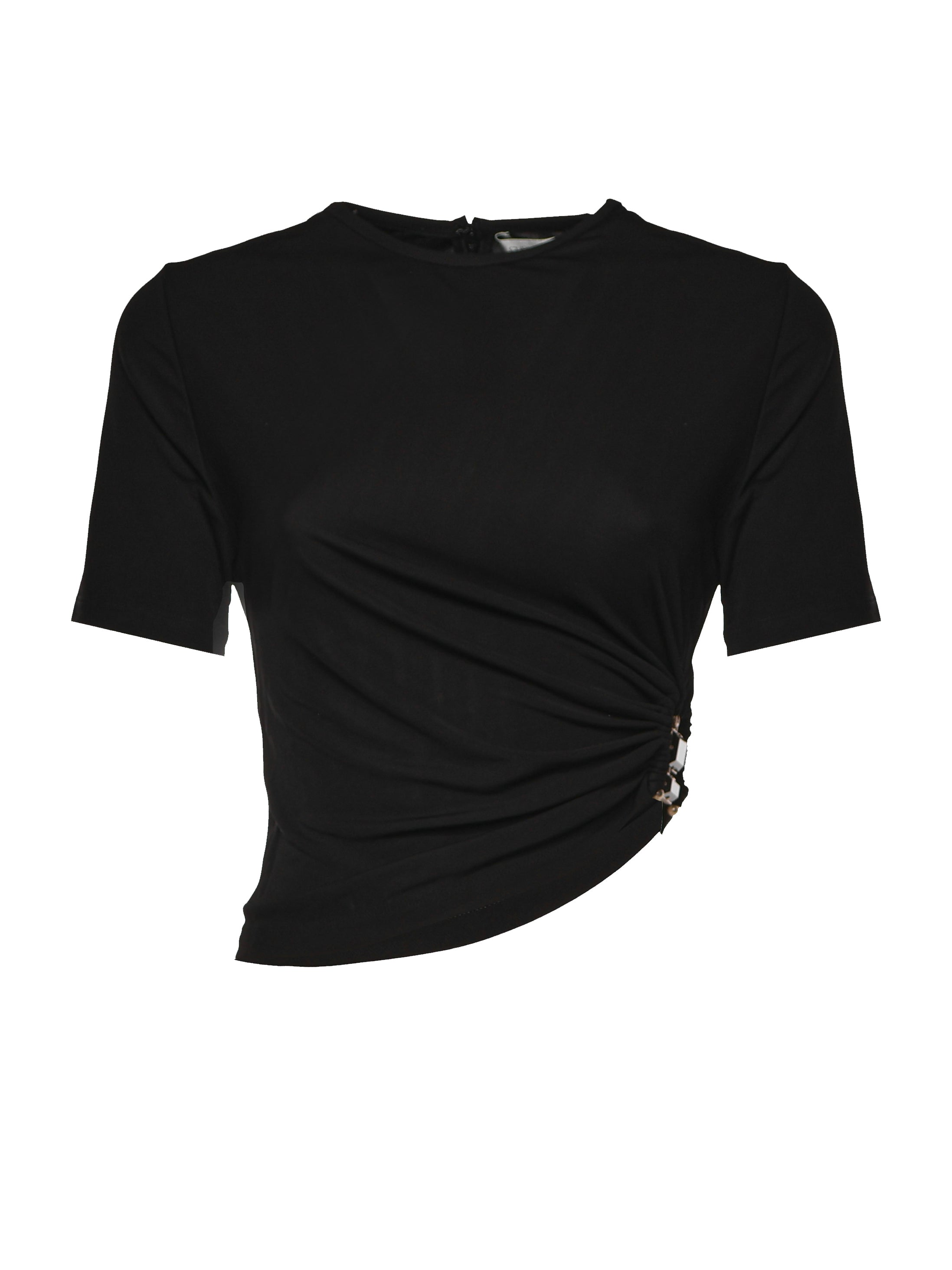 Christopher Esber T-Shirts And Polos Black Viscose