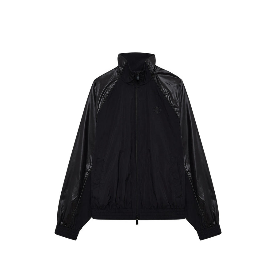 Reza Bomber Jacket Black Nylon