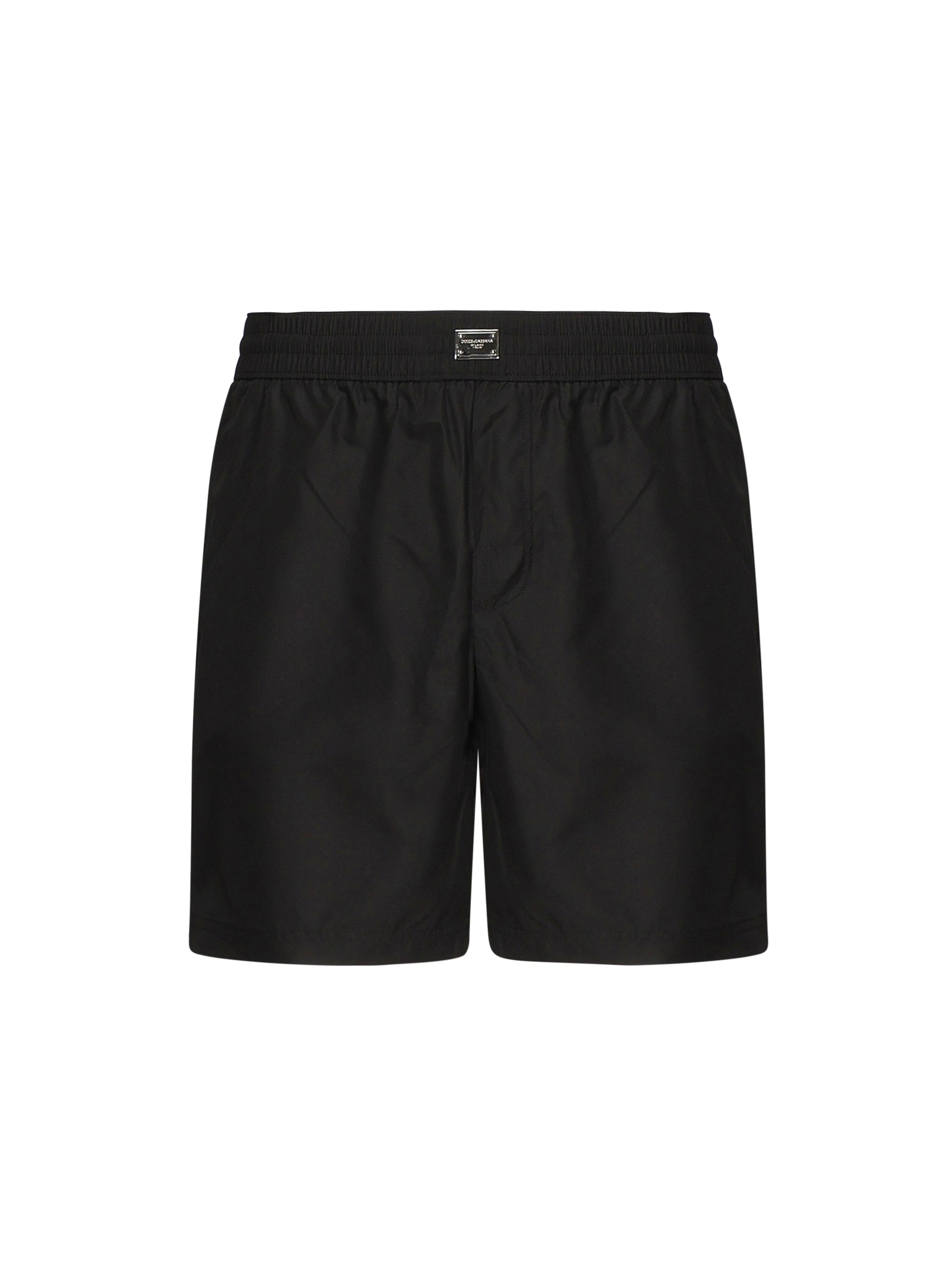 Dolce & Gabbana Black Polyamide Elastane