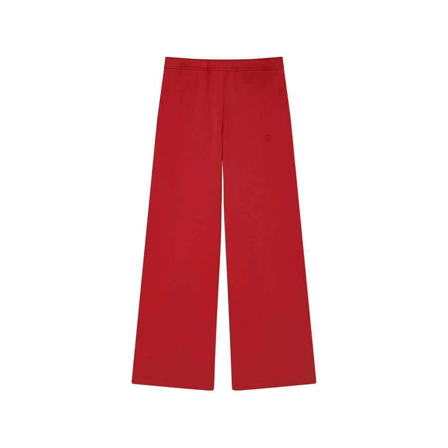 Track Pants Kacey Red Cotton