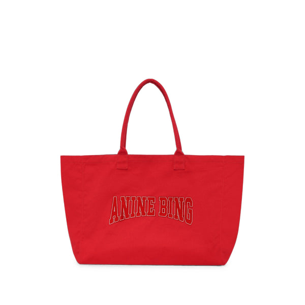 Canvas Tote Bag Red