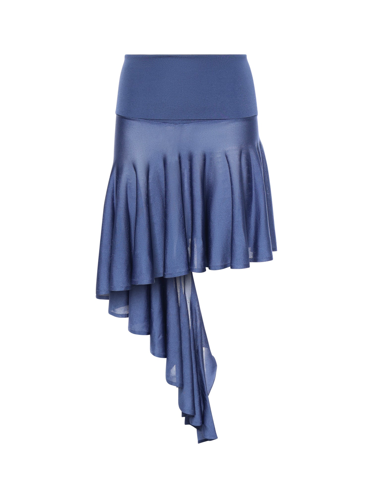Alaia Skirts Bleu Denim