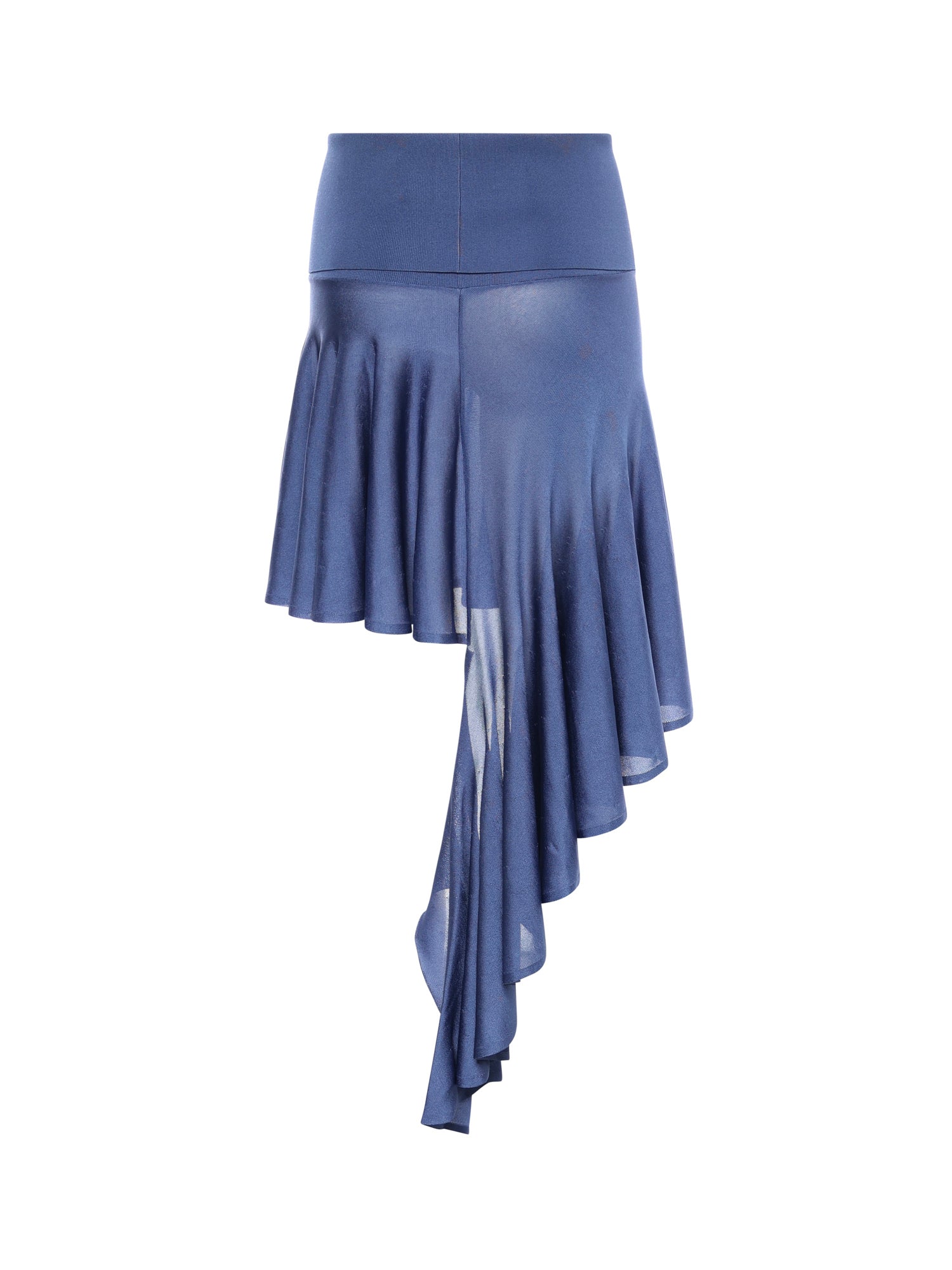 Alaia Skirts Bleu Denim