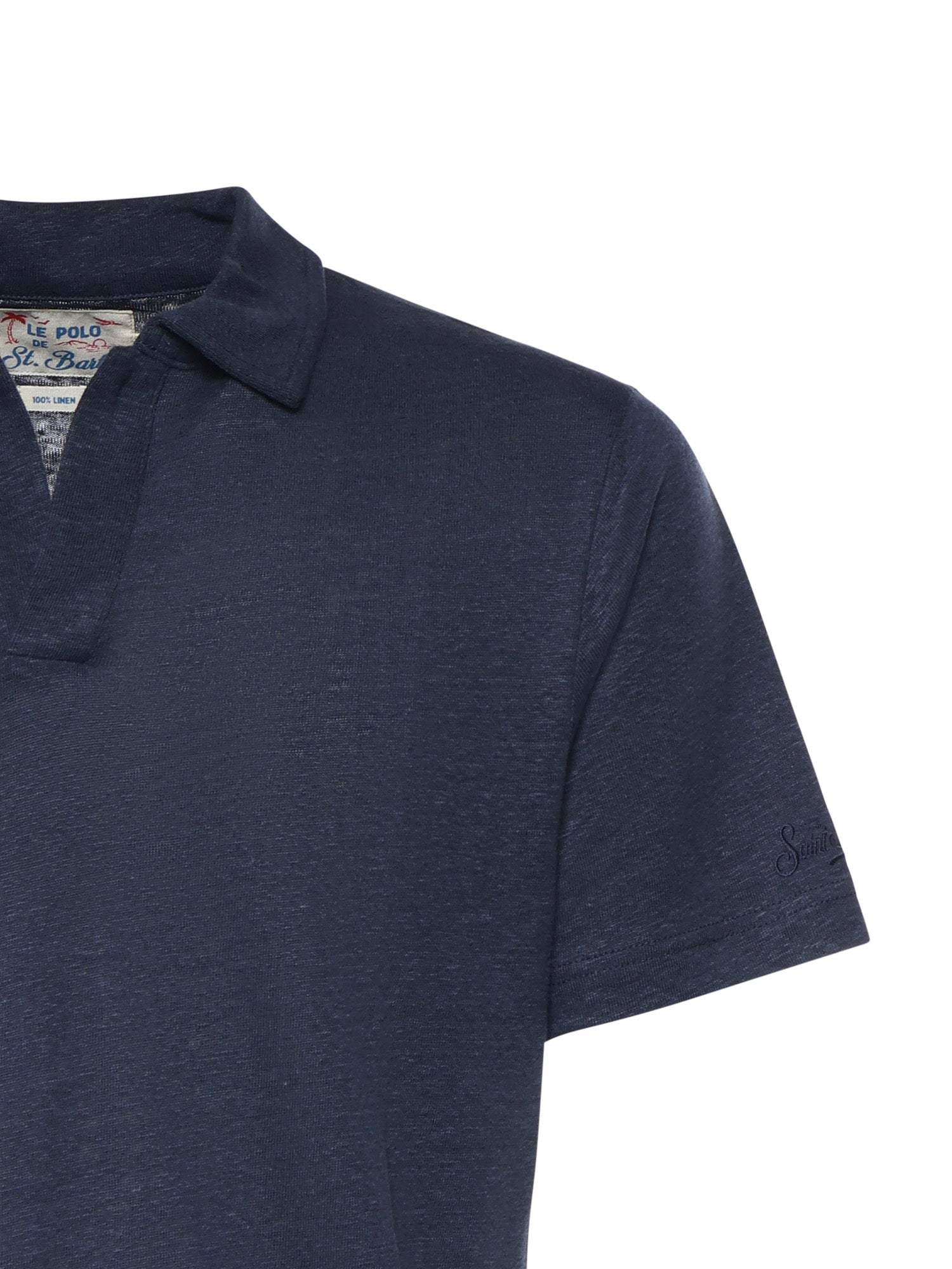 Mc2 Saint Barth T-Shirts And Polos Navy Blue