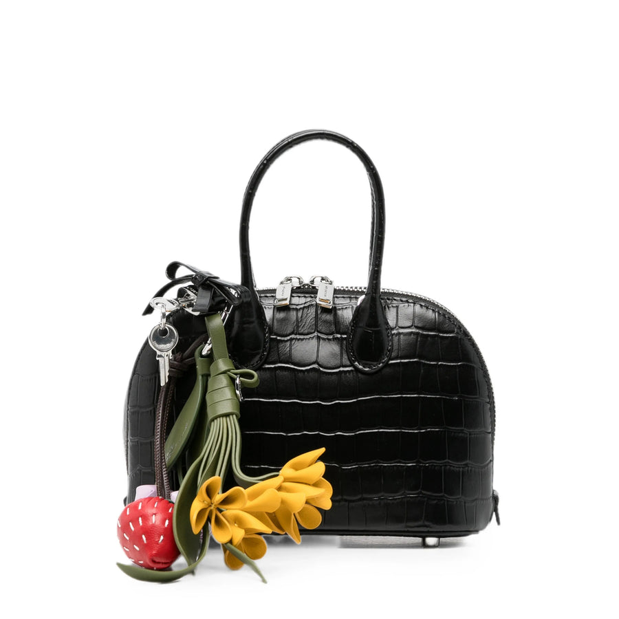 Tote Bag Black Leather
