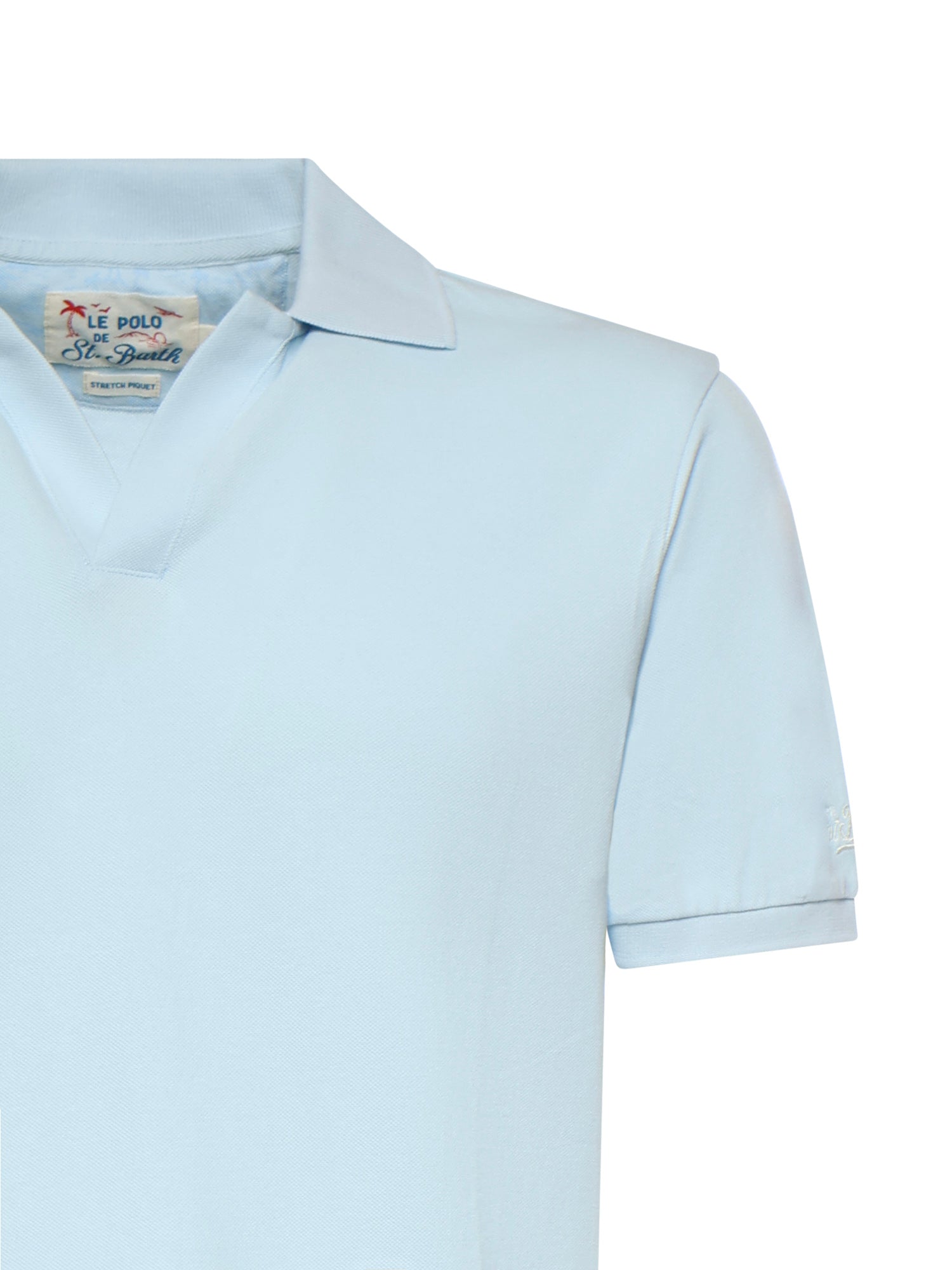 Mc2 Saint Barth T-Shirts And Polos Light Blue Co Ea