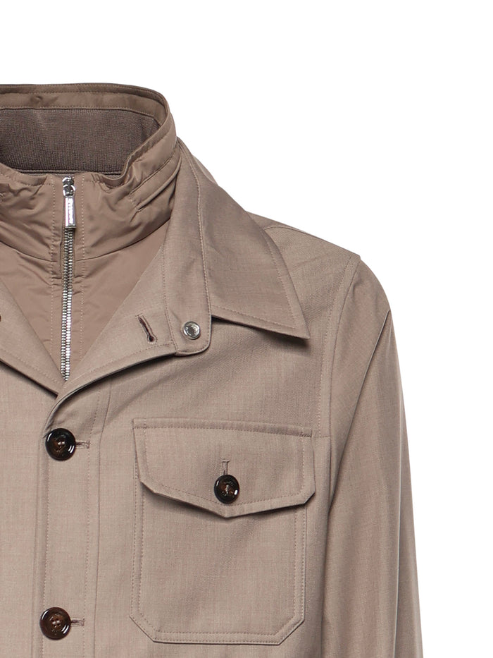 Moorer Coats Sand