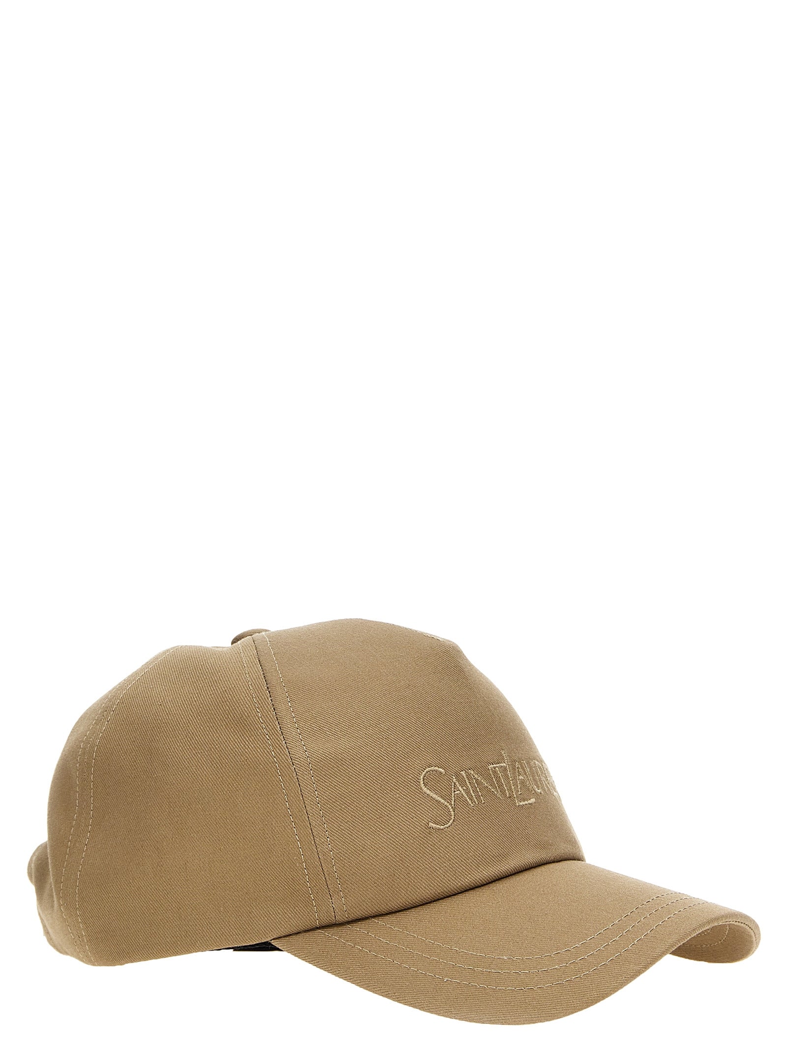 Saint Laurent baseball cap Beige Cotton Hat