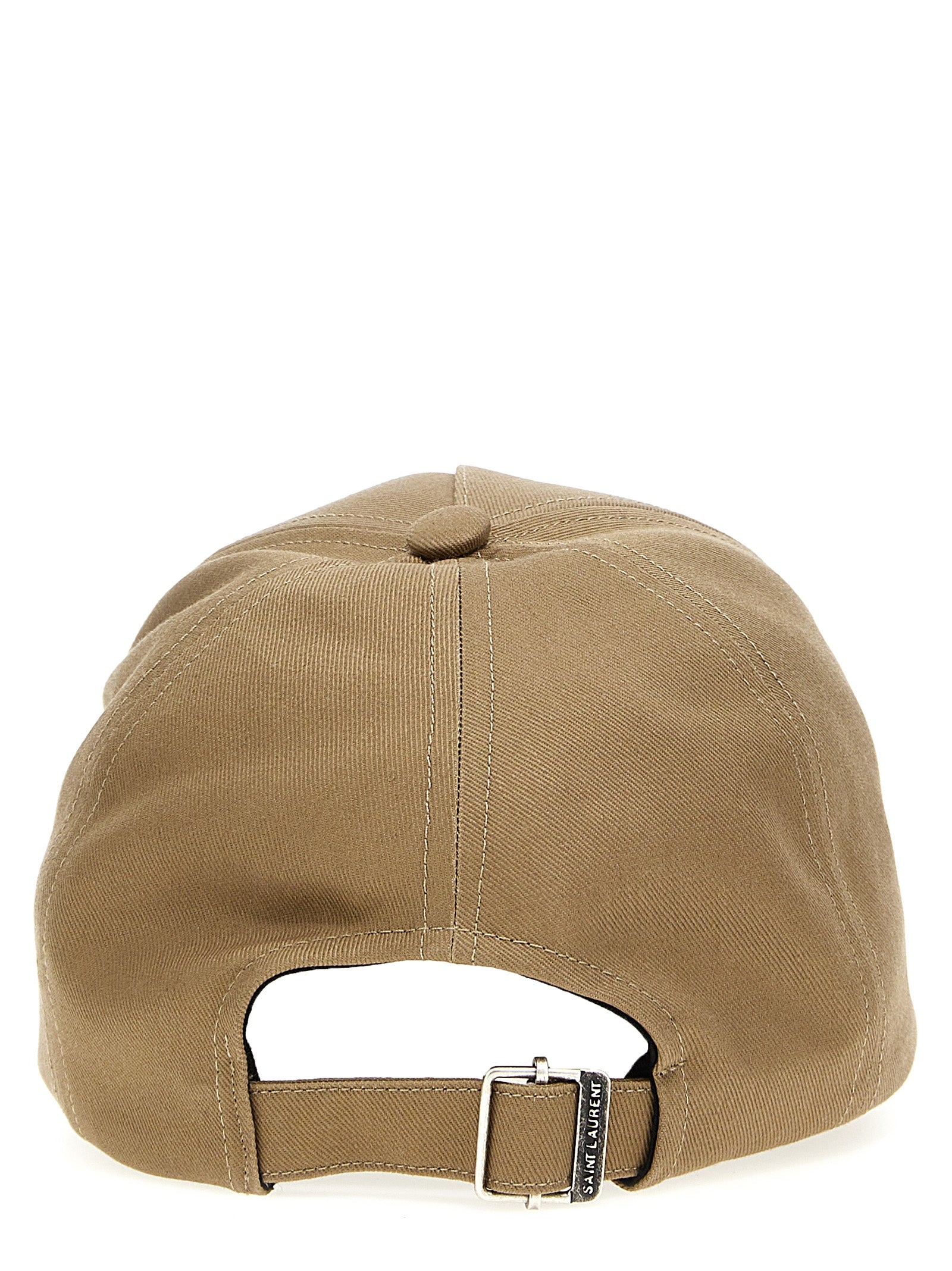 Saint Laurent baseball cap Beige Cotton Hat