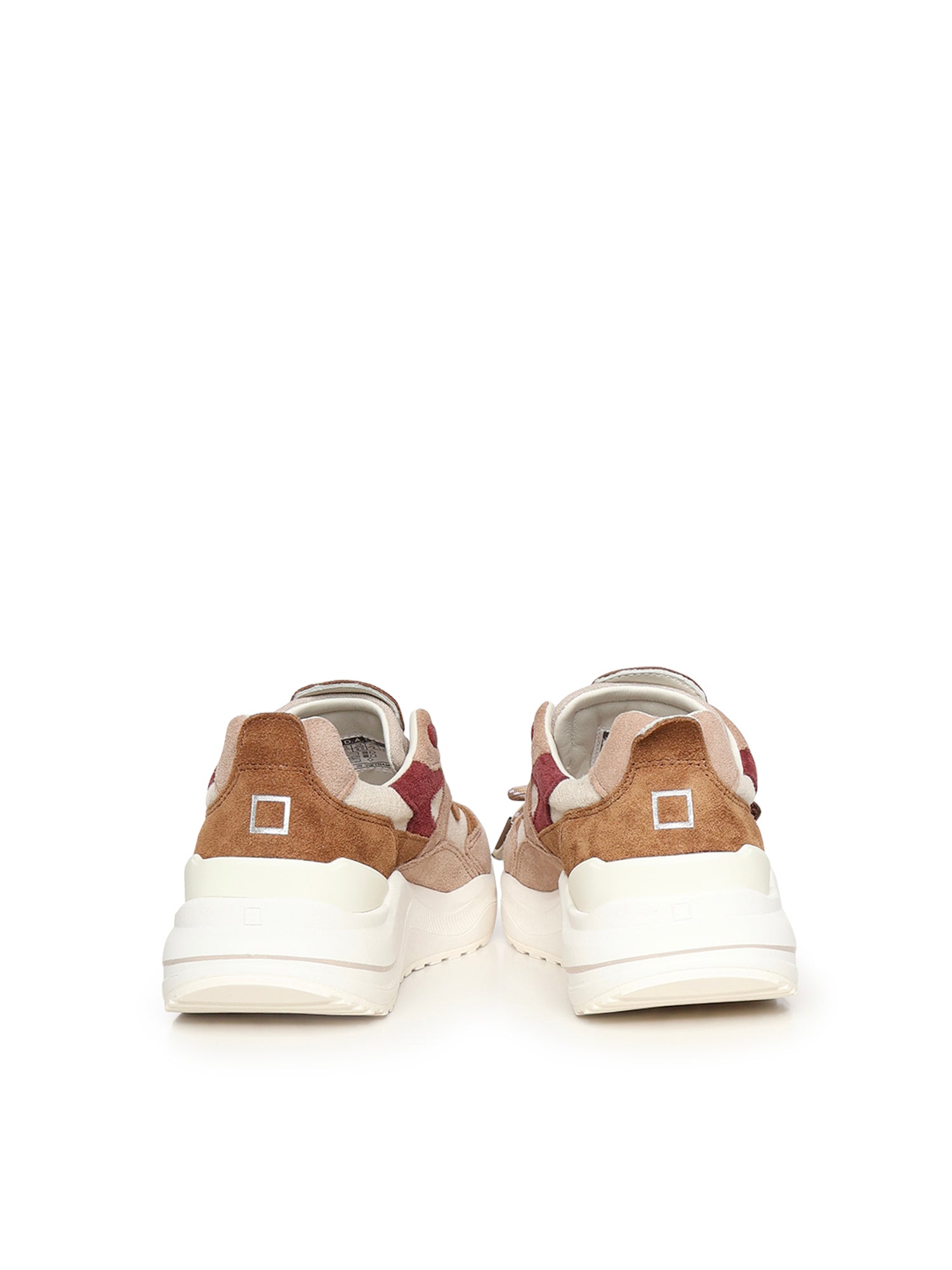 D.a.t.e. Sneakers Beige Textile (li) + Cow Leather