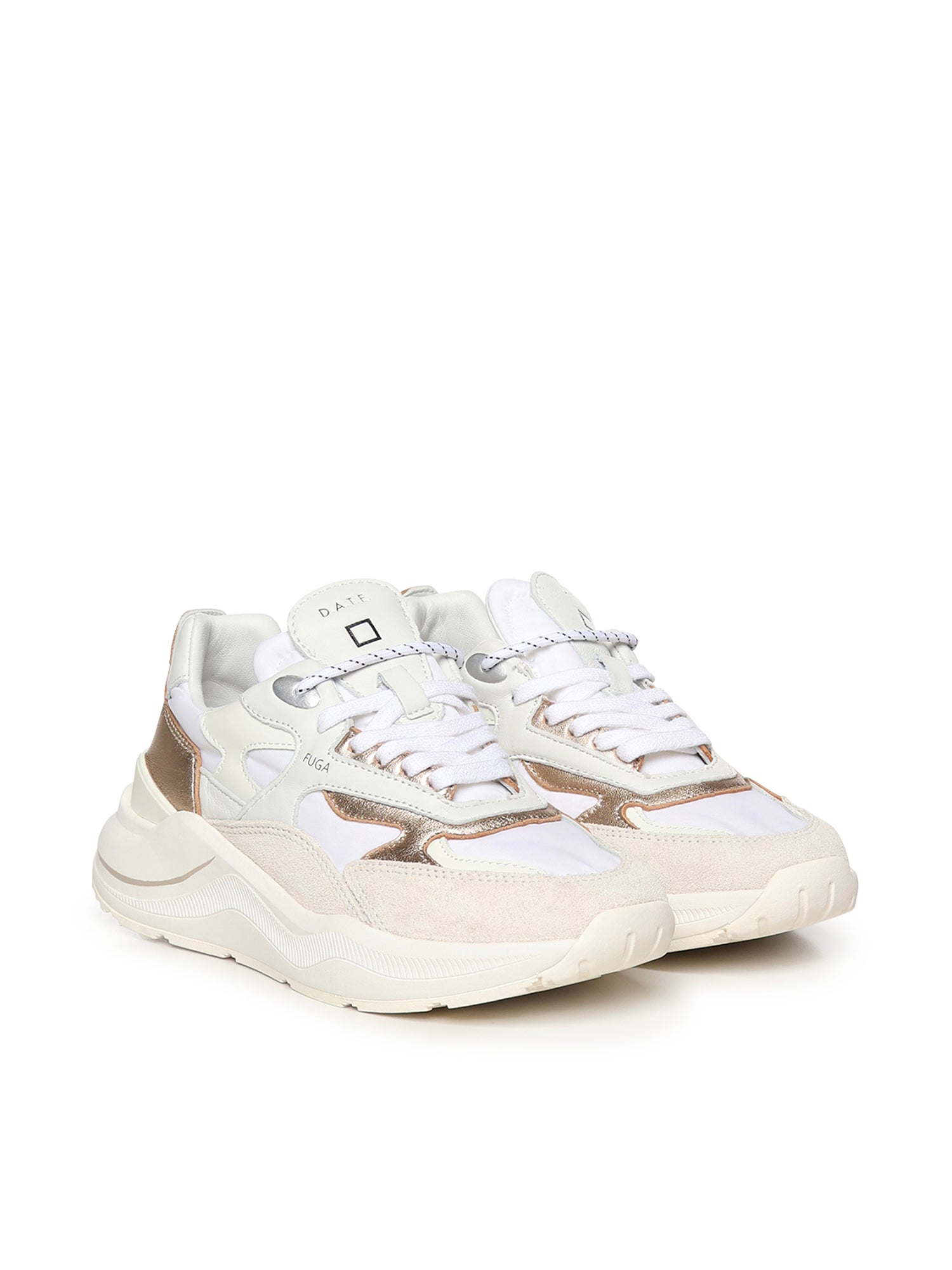D.a.t.e. Sneakers White Platinum