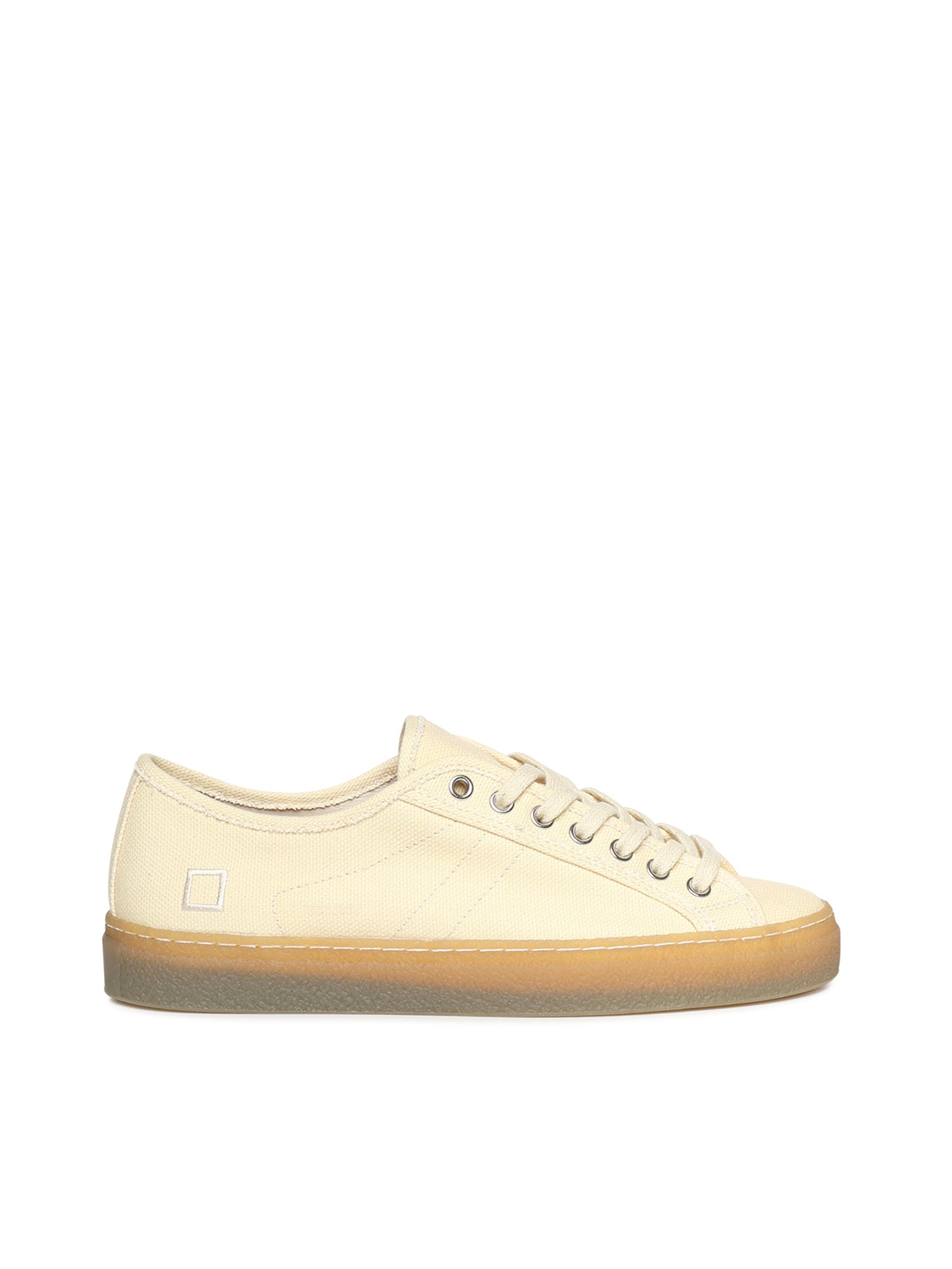 D.a.t.e. Sneakers Beige Cotton