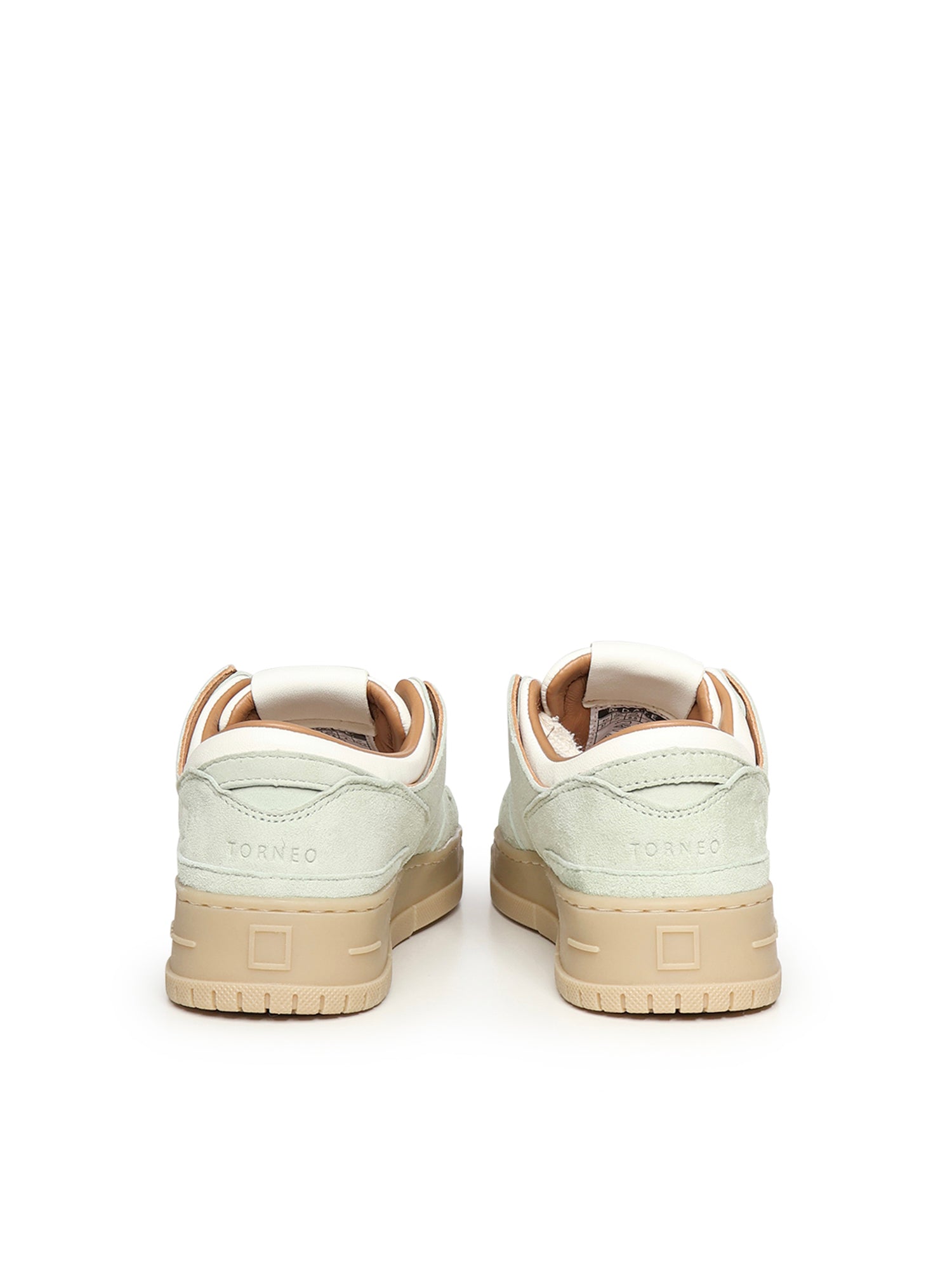 D.a.t.e. Sneakers Mint Green Goat Leather