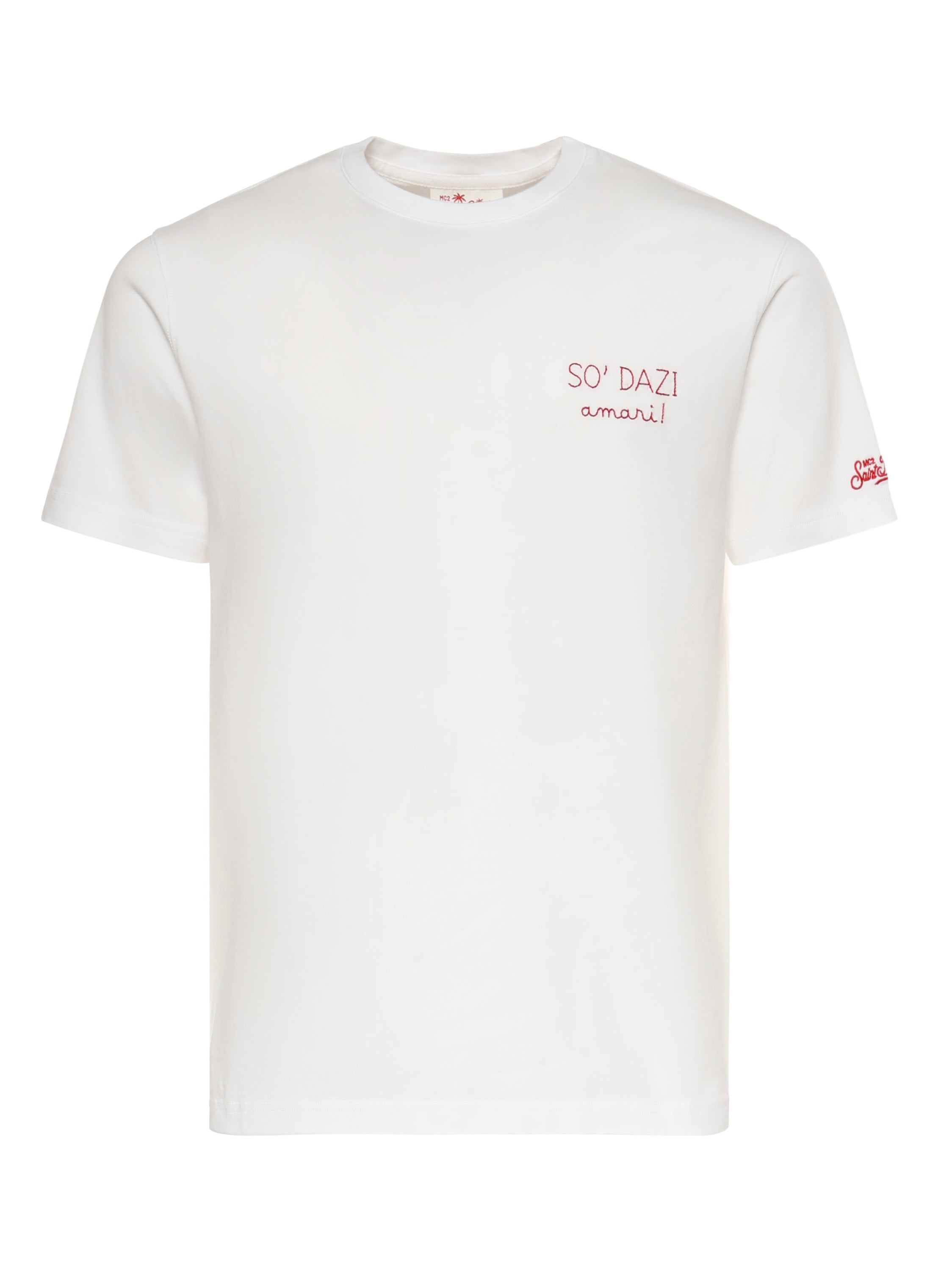 Mc2 Saint Barth T-Shirts And Polos White