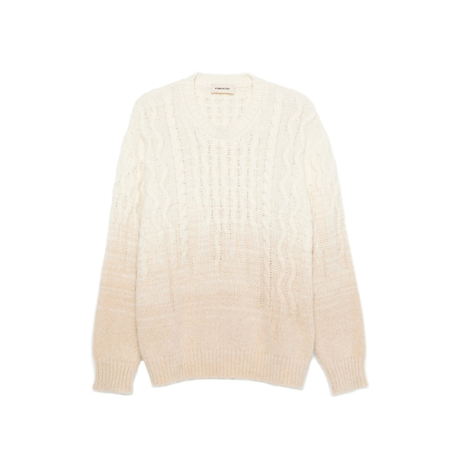 Crew Neck Sweater Neutrals Polyamide Sweatshirts