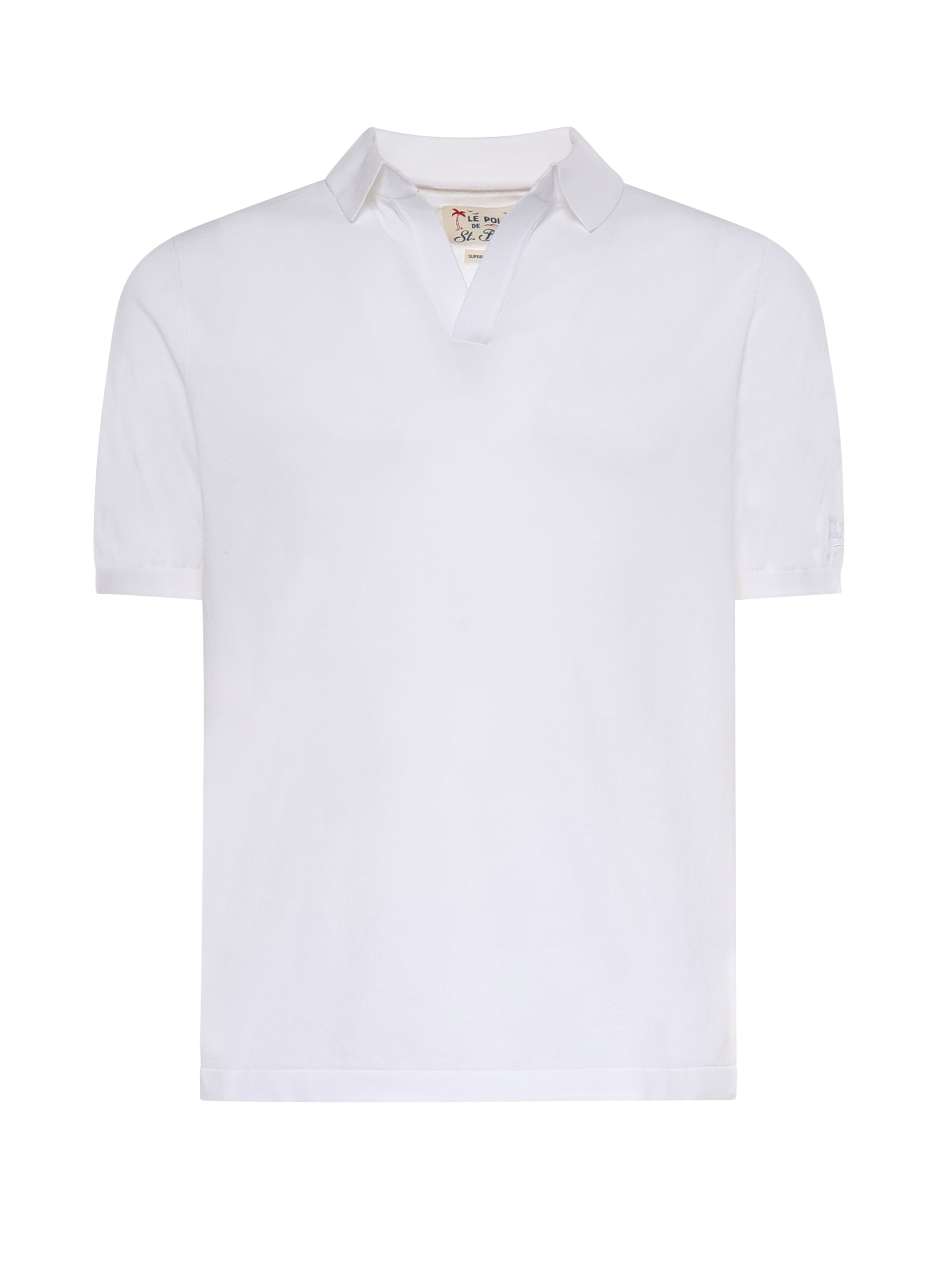 Mc2 Saint Barth T-Shirts And Polos White
