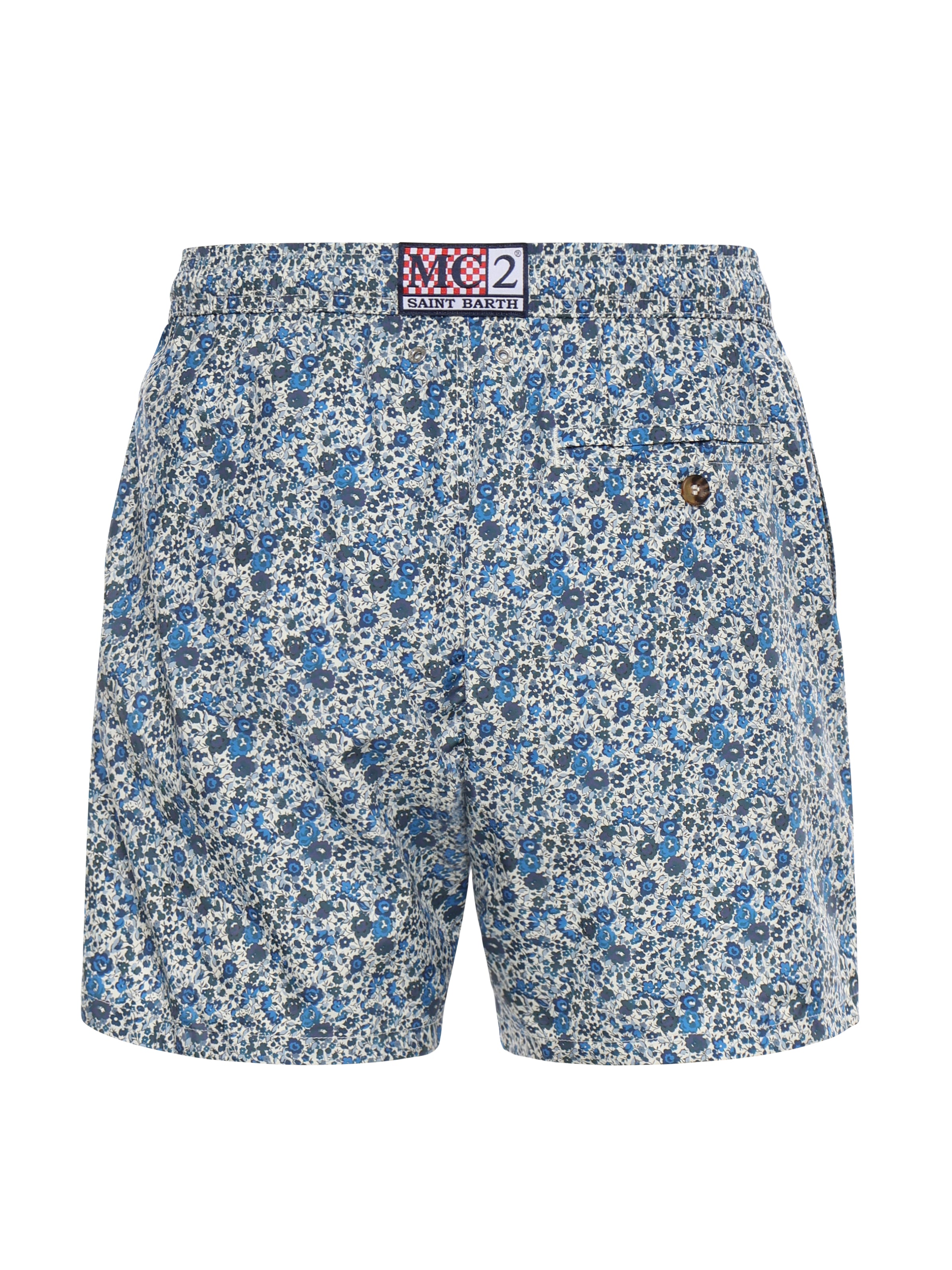 Mc2 Saint Barth Sea Clothing Blue/ivory