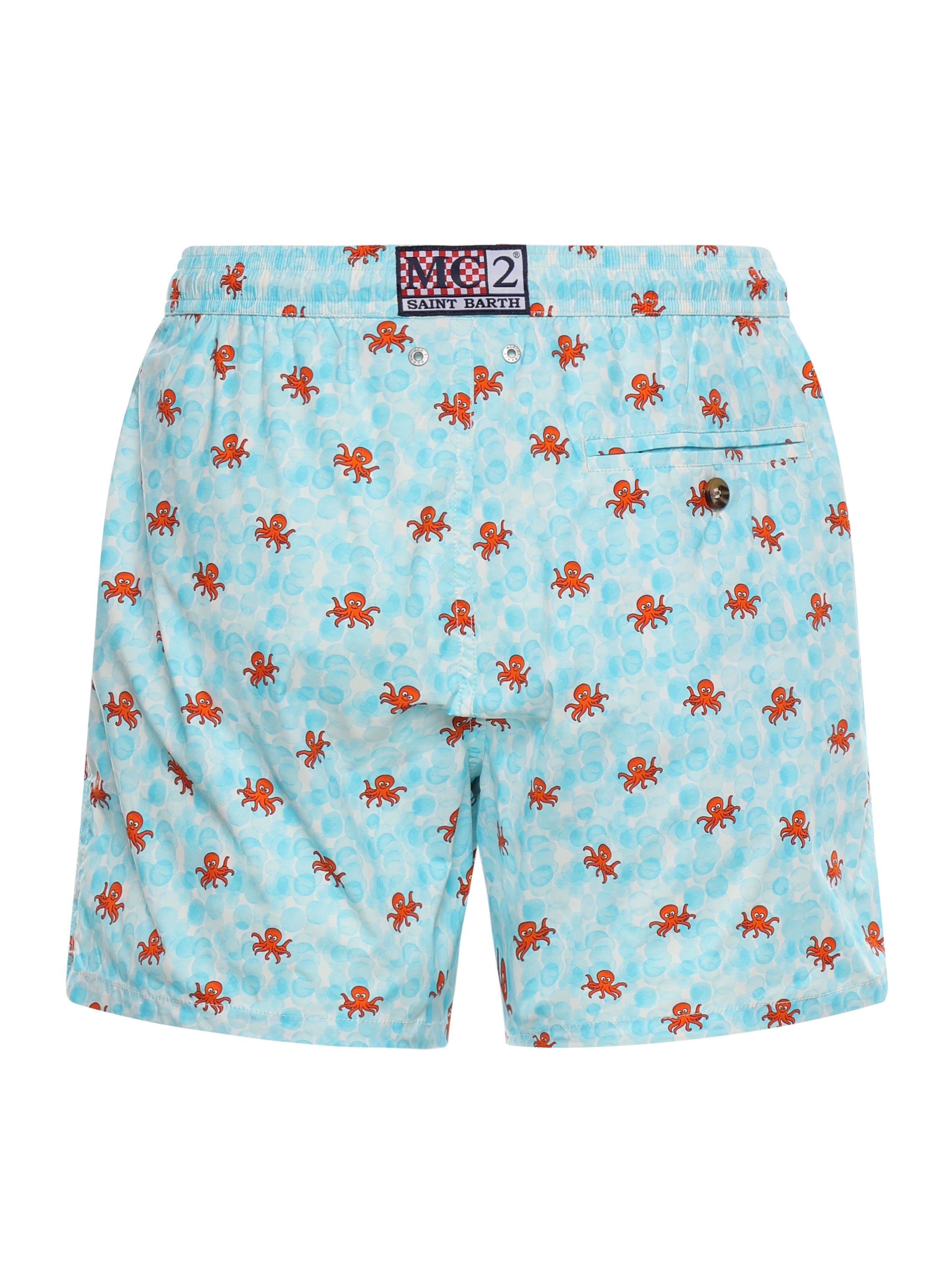 Mc2 Saint Barth Sea Clothing Light Blue/multi