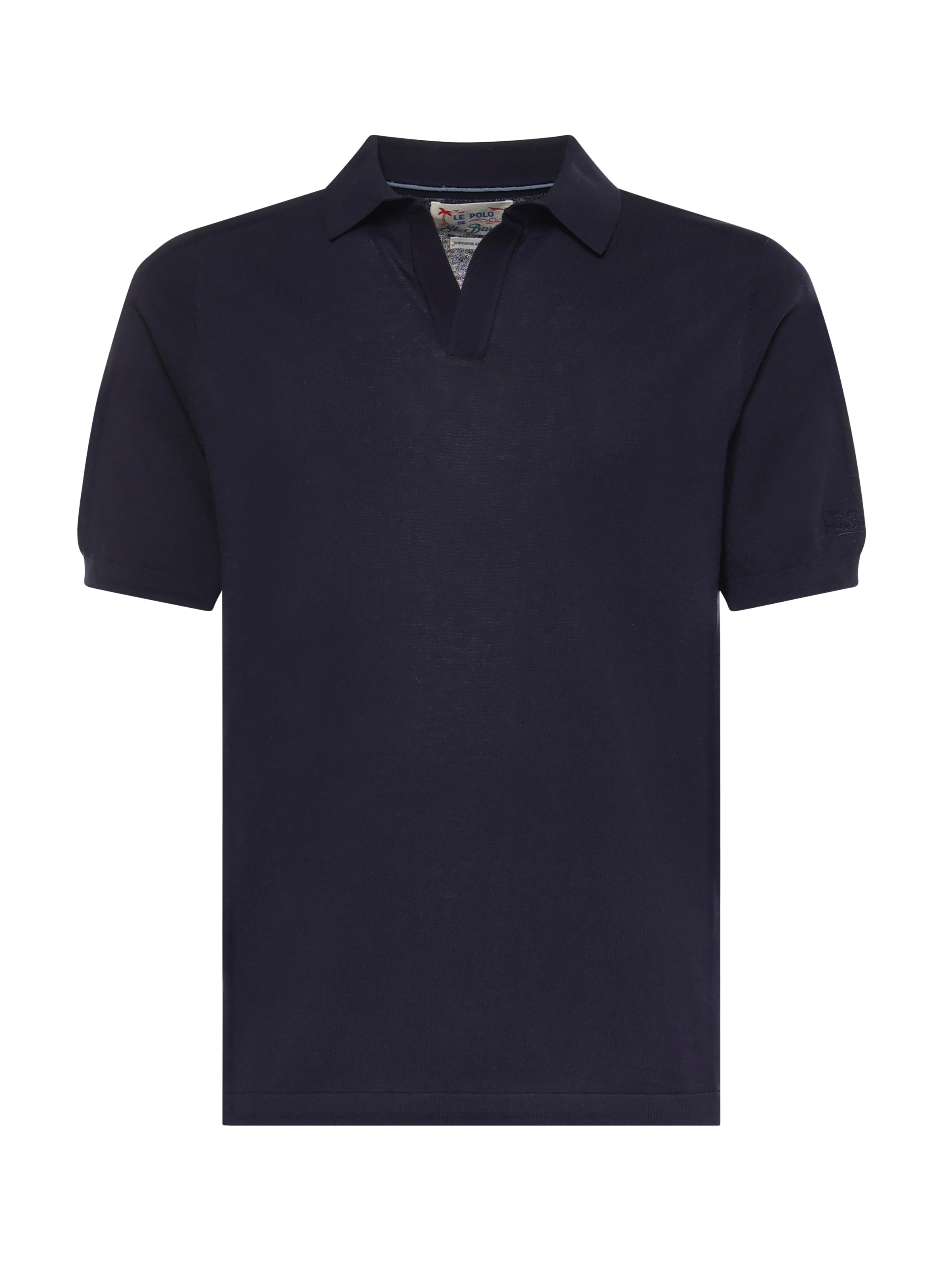 Mc2 Saint Barth T-Shirts And Polos Navy Blue