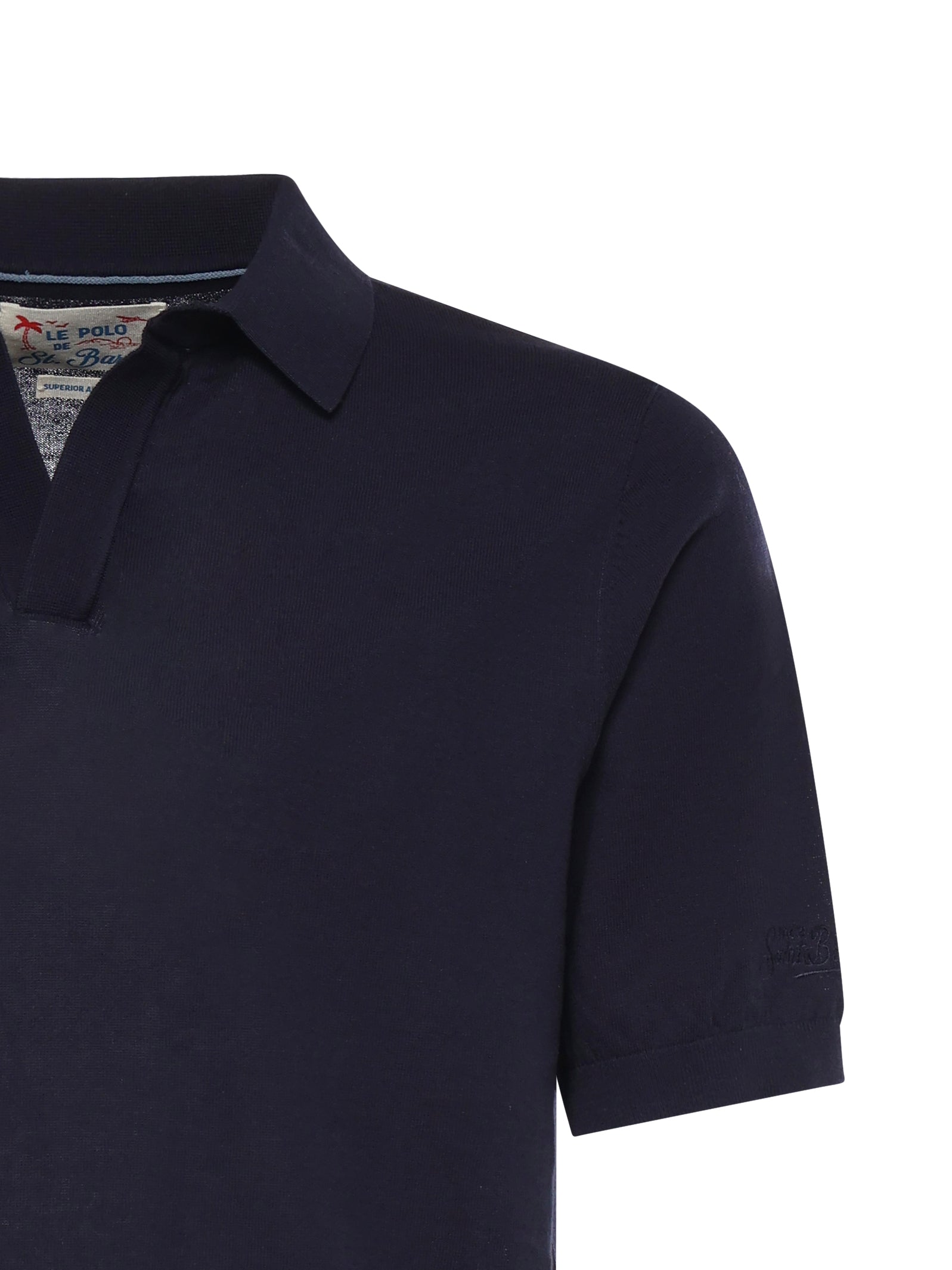Mc2 Saint Barth T-Shirts And Polos Navy Blue