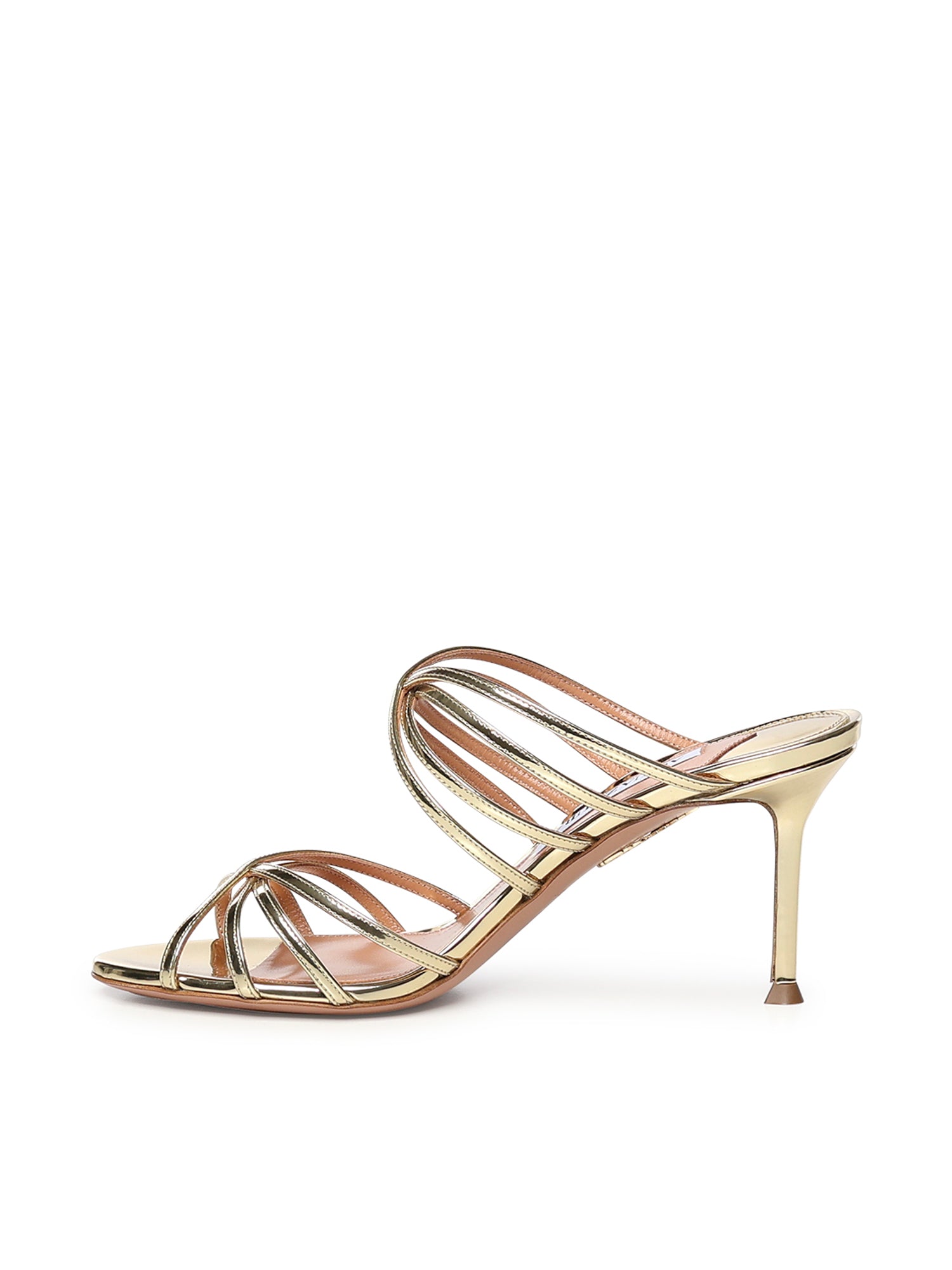 Aquazzura Sandals Soft Gold