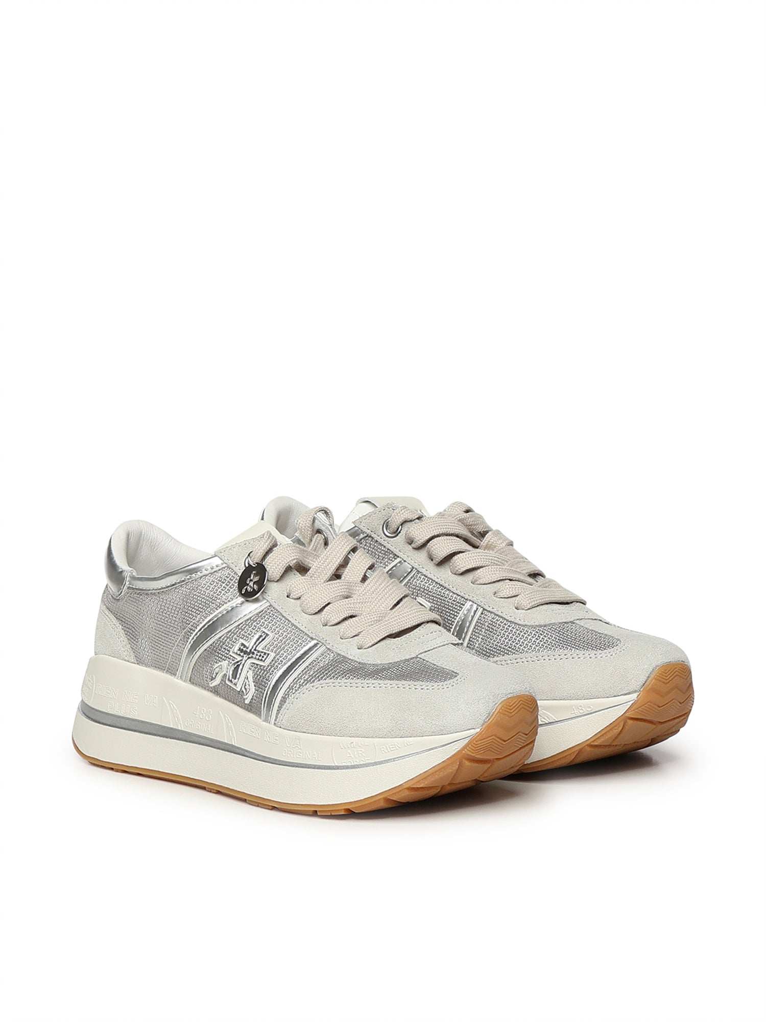 Premiata Sneakers Light Grey/silver