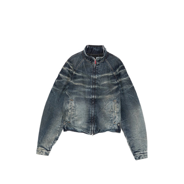 Denim Jacket Blue Cotton