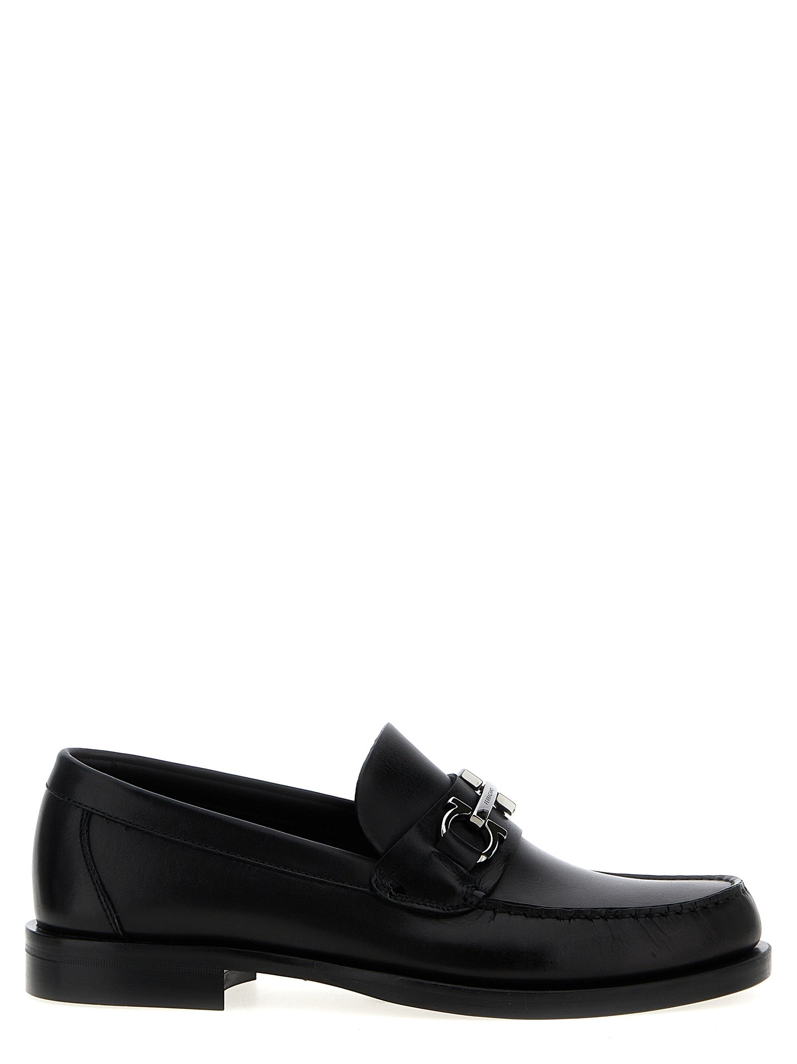 Fort loafers Black Calfskin Leather (bos Taurus)