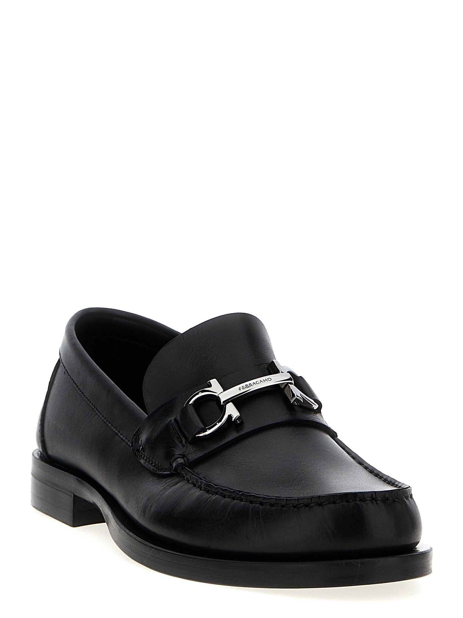 Fort loafers Black Calfskin Leather (bos Taurus)