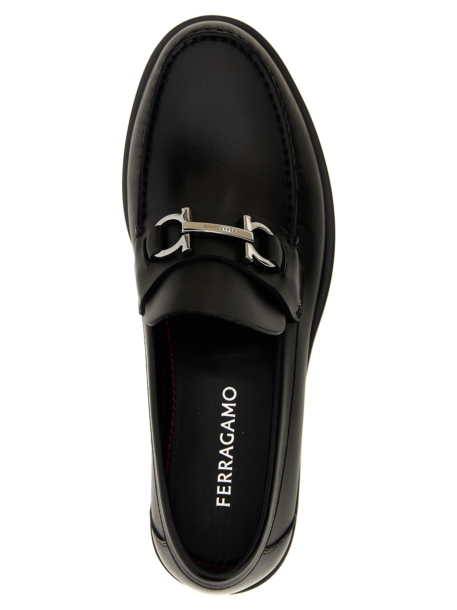 Fort loafers Black Calfskin Leather (bos Taurus)