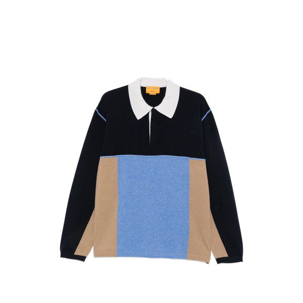 Cashmere Polo Sweater Blue T-shirts And Polos