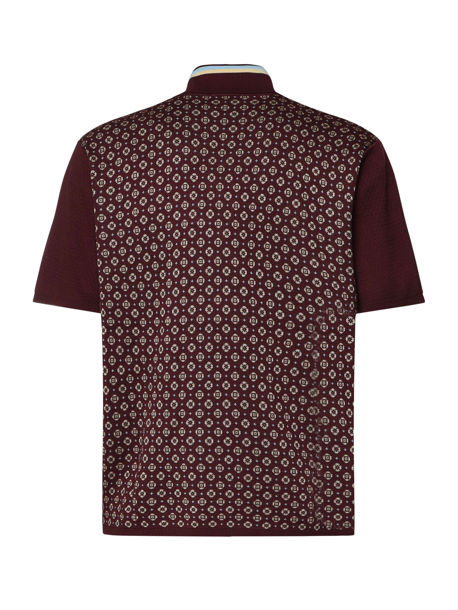 Drole De Monsieur T-Shirts And Polos Dark Red Fabric: Cotton