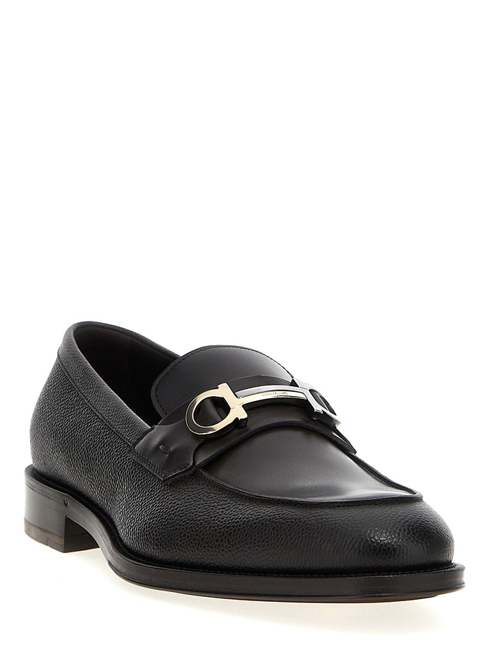 Benedict loafers Black Calfskin Leather (bos Taurus)