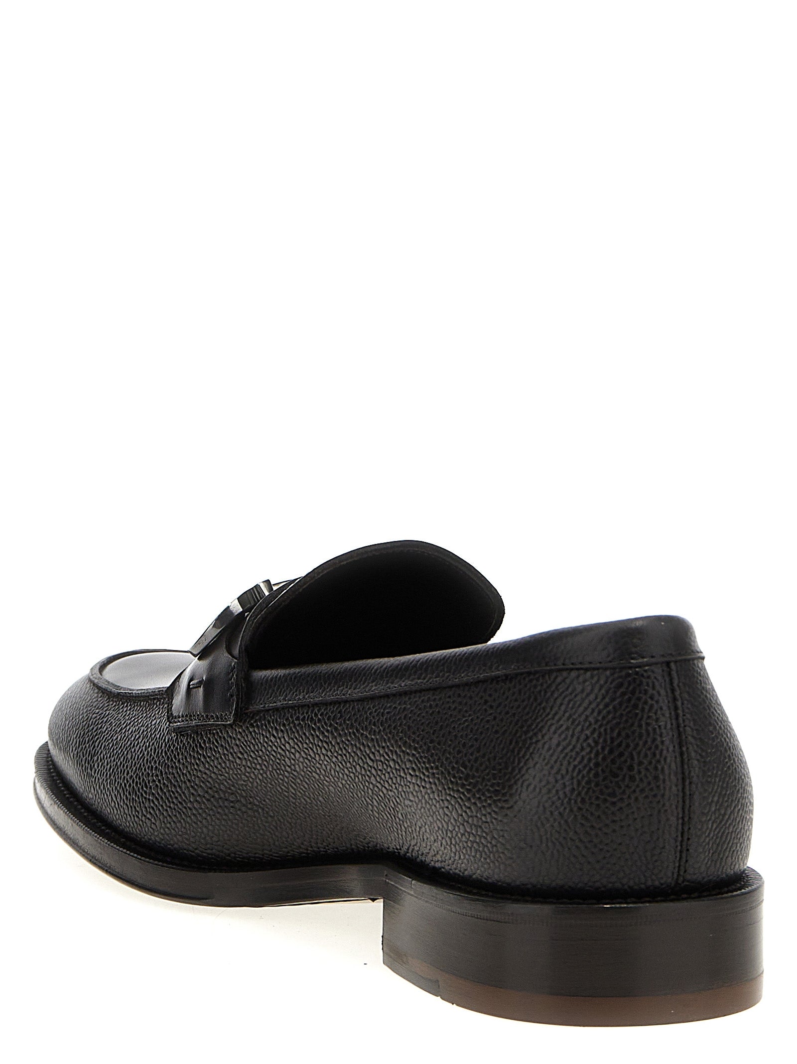 Benedict loafers Black Calfskin Leather (bos Taurus)